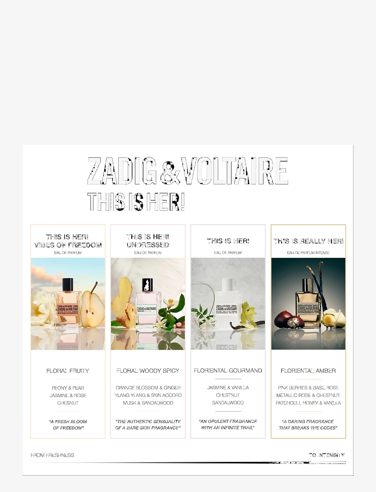 Zadig & Voltaire Fragrance - This is Really Her! Intense EdP - till henne  - clear - 3