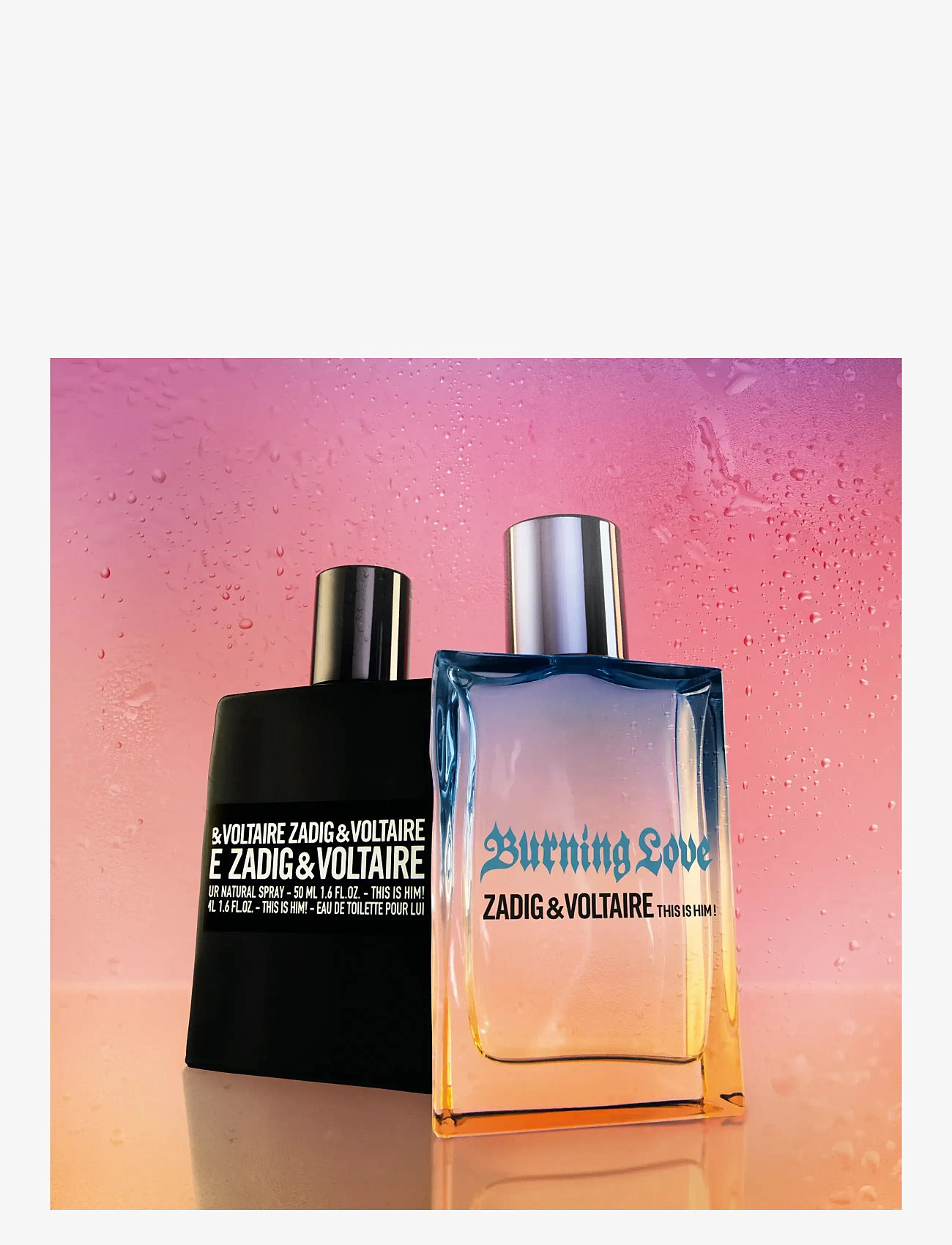 Zadig & Voltaire Fragrance - This Is Him Burning Love EdT - till honom  - clear - 3