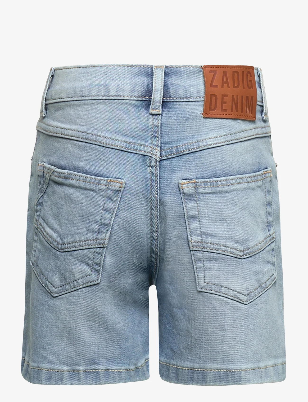 Zadig & Voltaire Kids - DENIM BERMUDA SHORTS - jeansowe szorty - denim light blue - 1