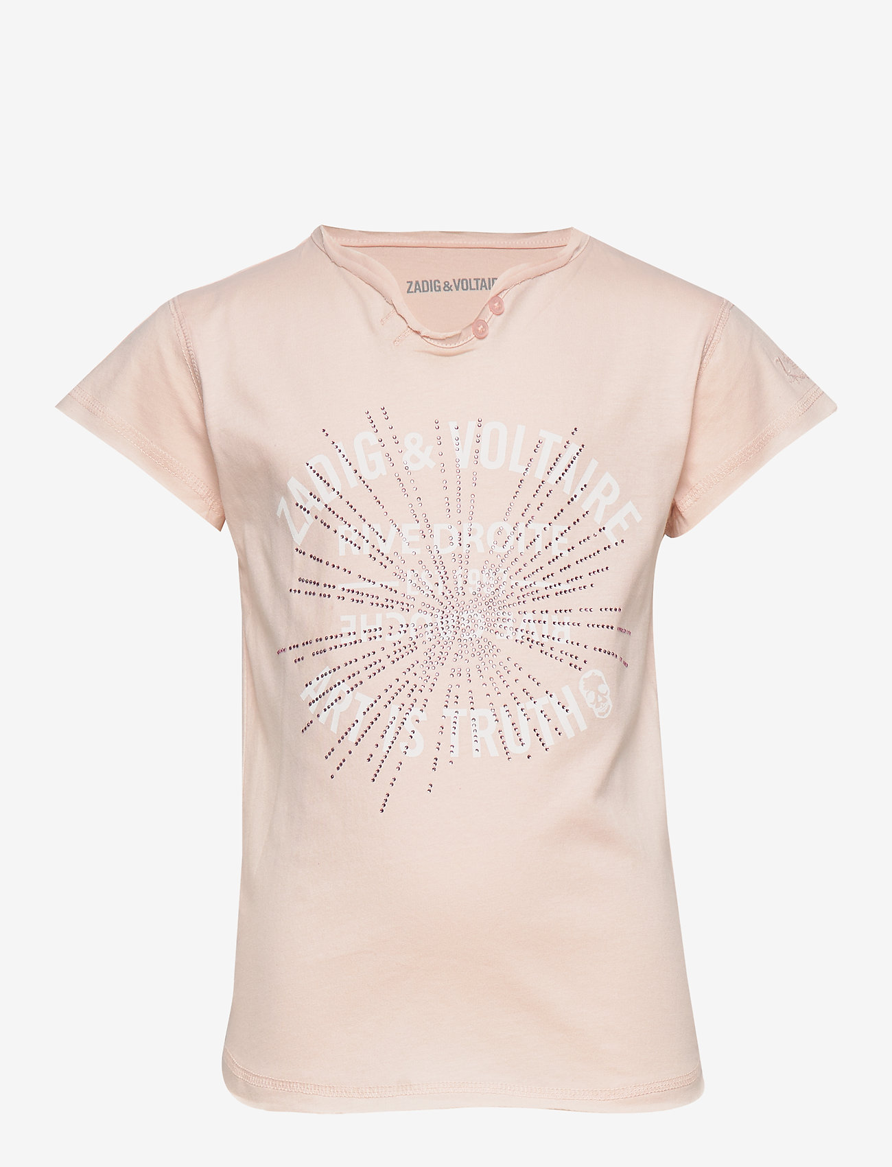 Zadig & Voltaire Kids - SHORT SLEEVES TEE-SHIRT - pink  pale - 0