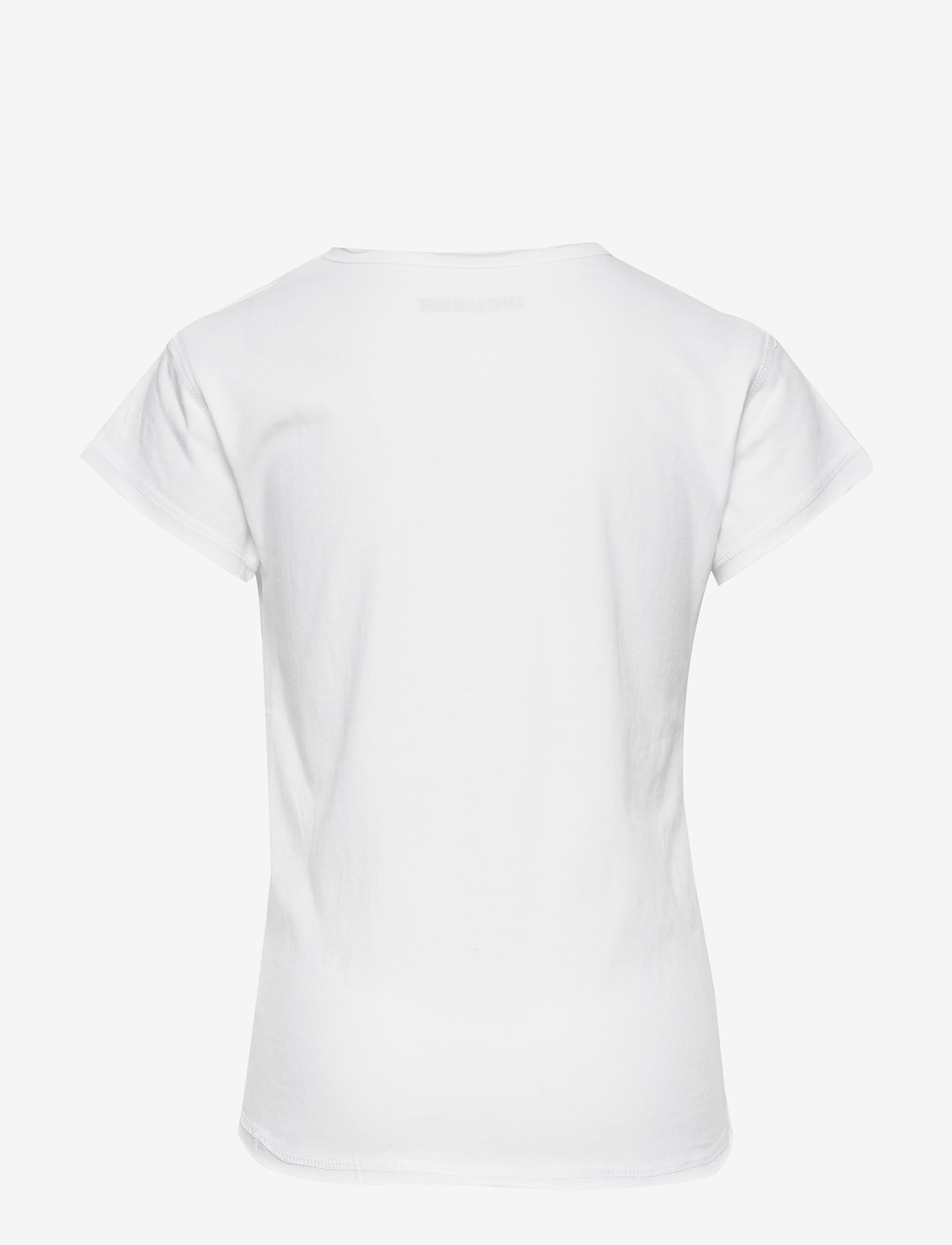 Zadig & Voltaire Kids - SHORT SLEEVES TEE-SHIRT - white  grey - 1