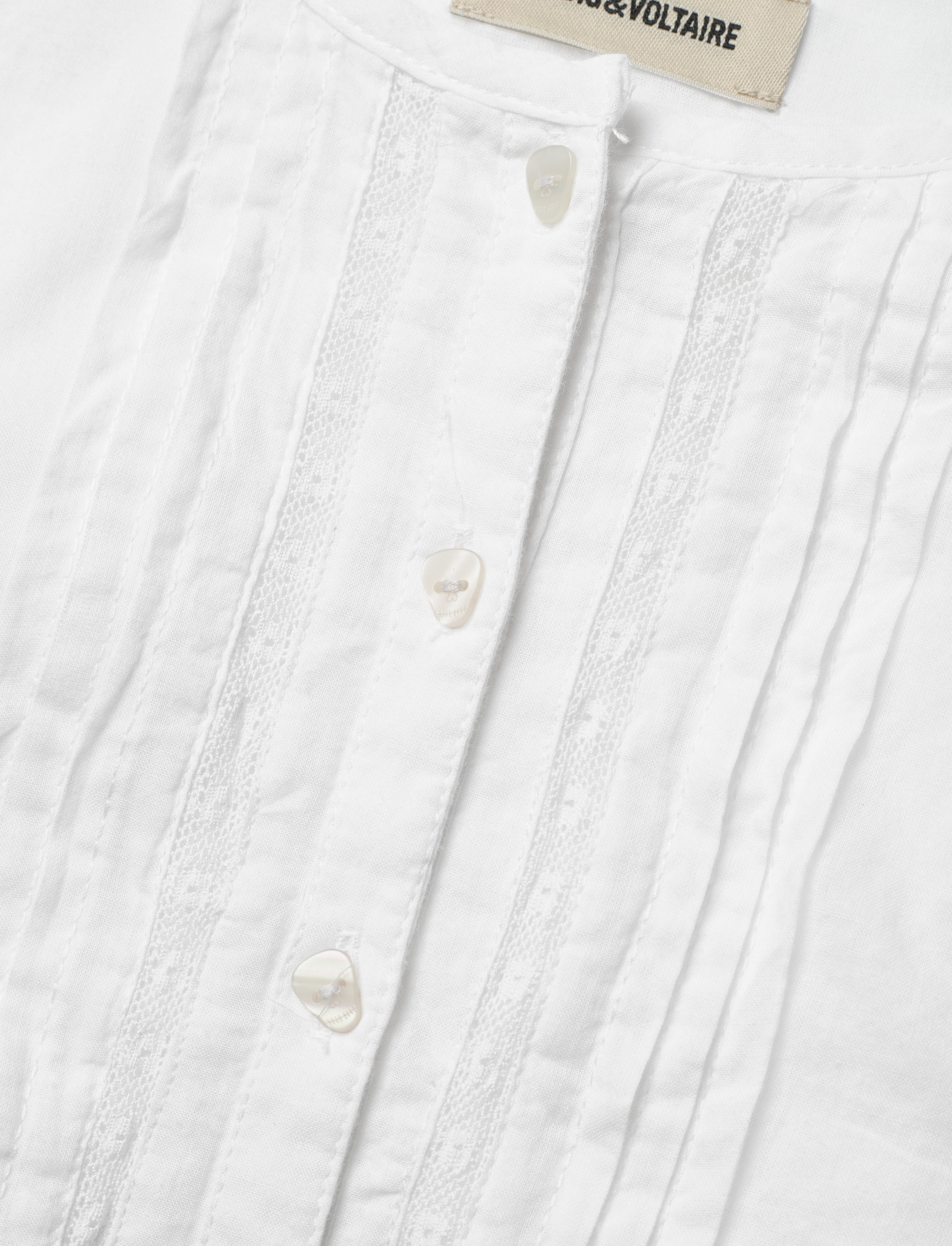 Zadig & Voltaire Kids - BLOUSE - white - 2
