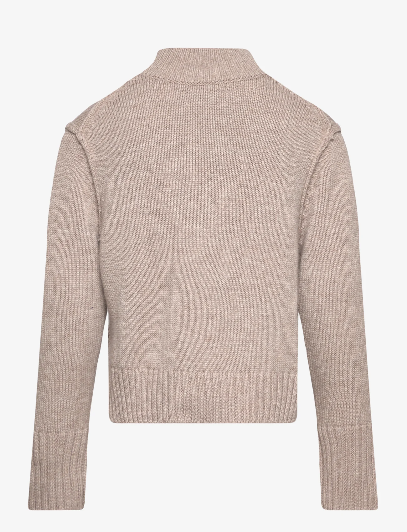 Zadig & Voltaire Kids - POLO NECK SWEATER OR JUMPER - jumpers - chine beige - 1