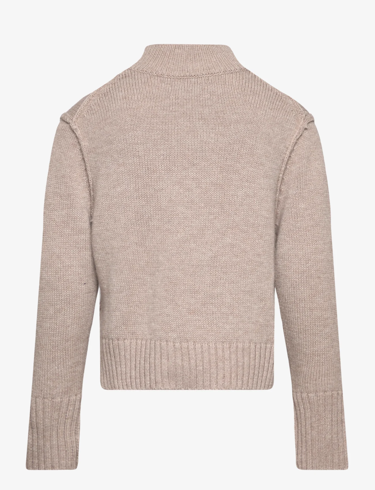 Zadig & Voltaire Kids - POLO NECK SWEATER OR JUMPER - tröjor - chine beige - 1