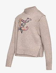 Zadig & Voltaire Kids - POLO NECK SWEATER OR JUMPER - neulepuserot - chine beige - 2