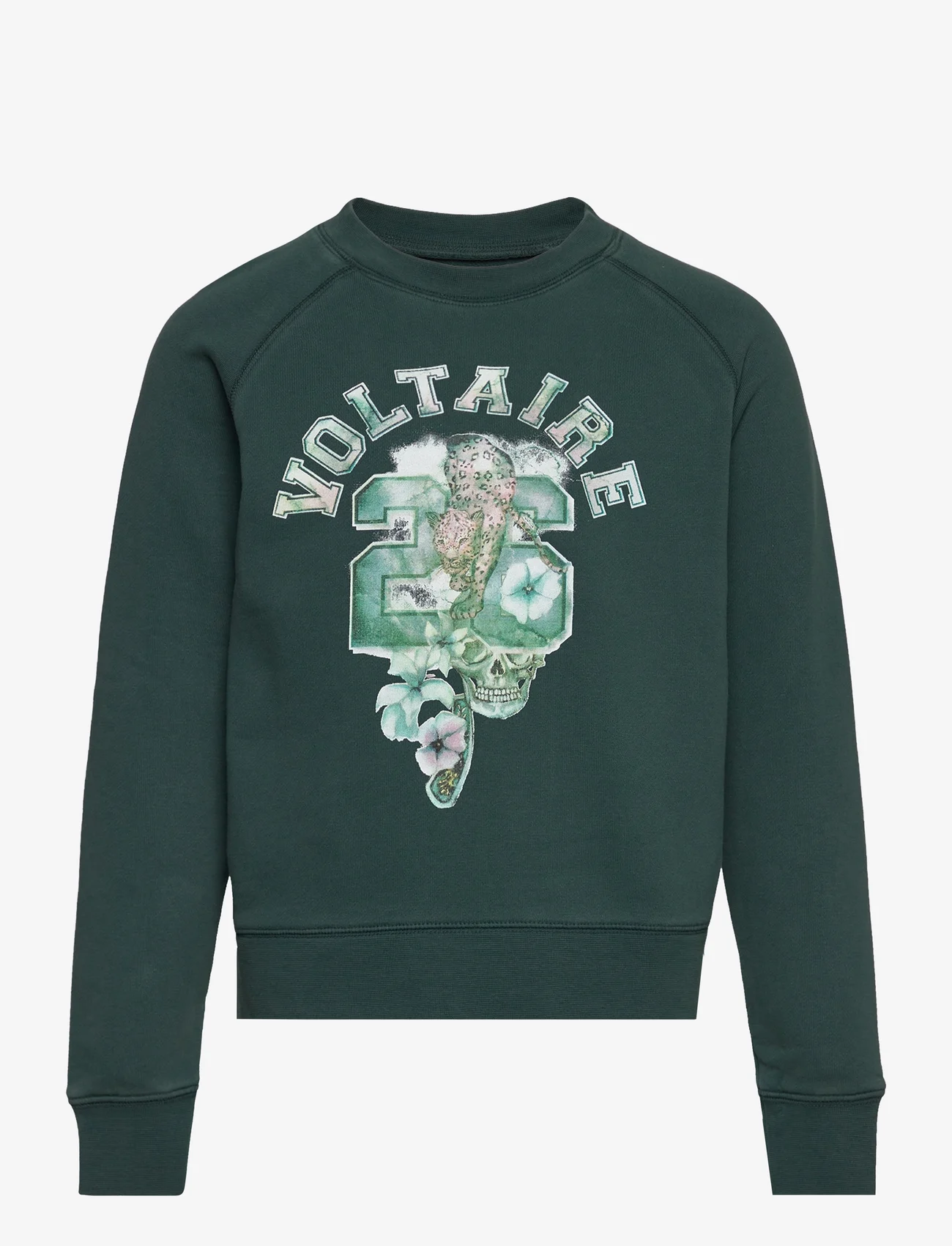 Zadig & Voltaire Kids - SWEATSHIRT - sportiska stila džemperi - dark green - 0