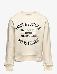Zadig & Voltaire Kids - SWEATSHIRT - sportiska stila džemperi - ivory - 0