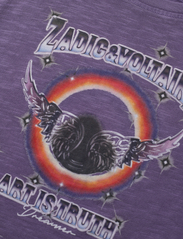 Zadig & Voltaire Kids - SHORT SLEEVES TEE-SHIRT - kortärmade t-shirts - purple - 2