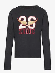 Zadig & Voltaire Kids - LONG SLEEVE T-SHIRT - long-sleeved t-shirts - black - 0