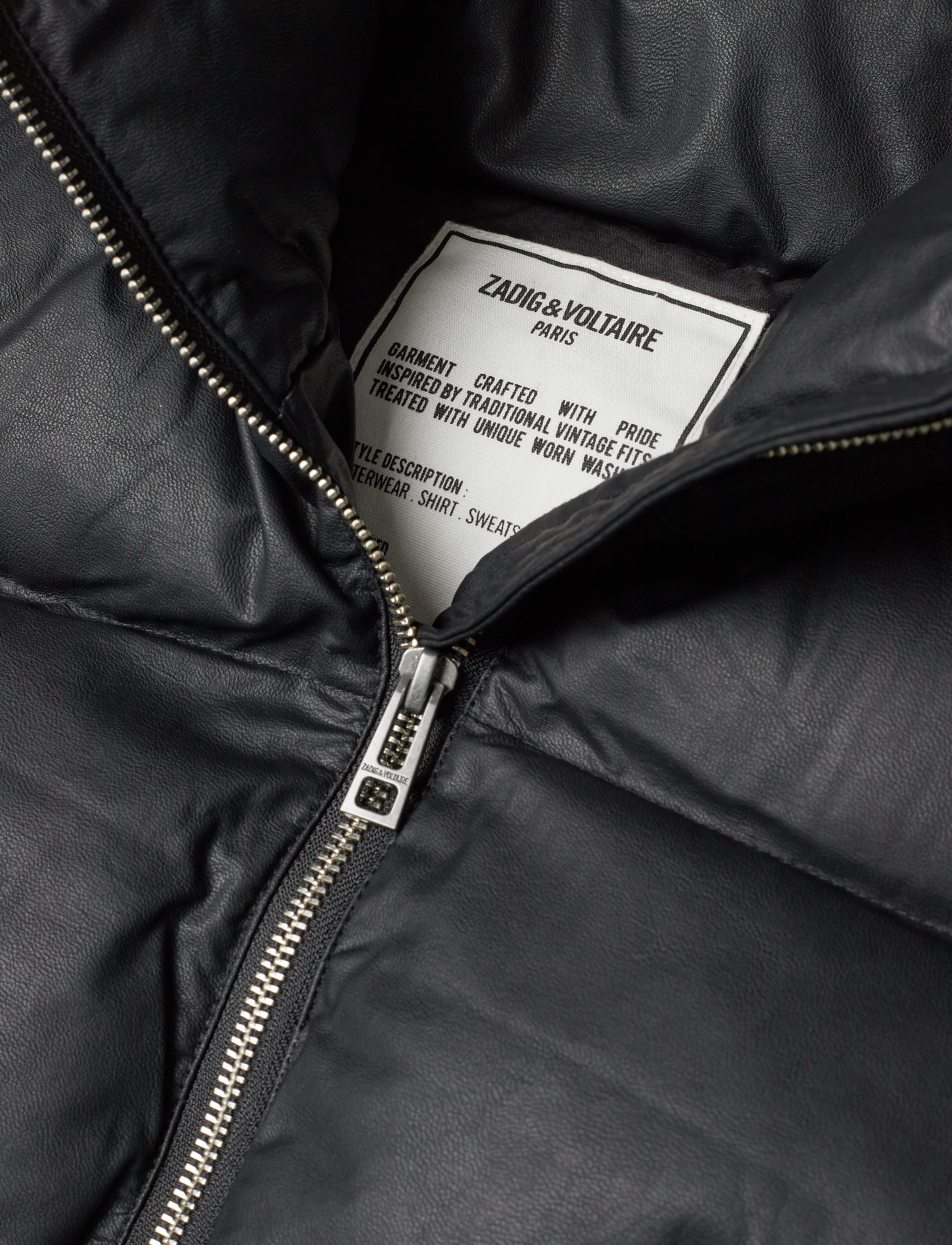 Zadig & Voltaire Kids - PUFFER JACKET - black - 3