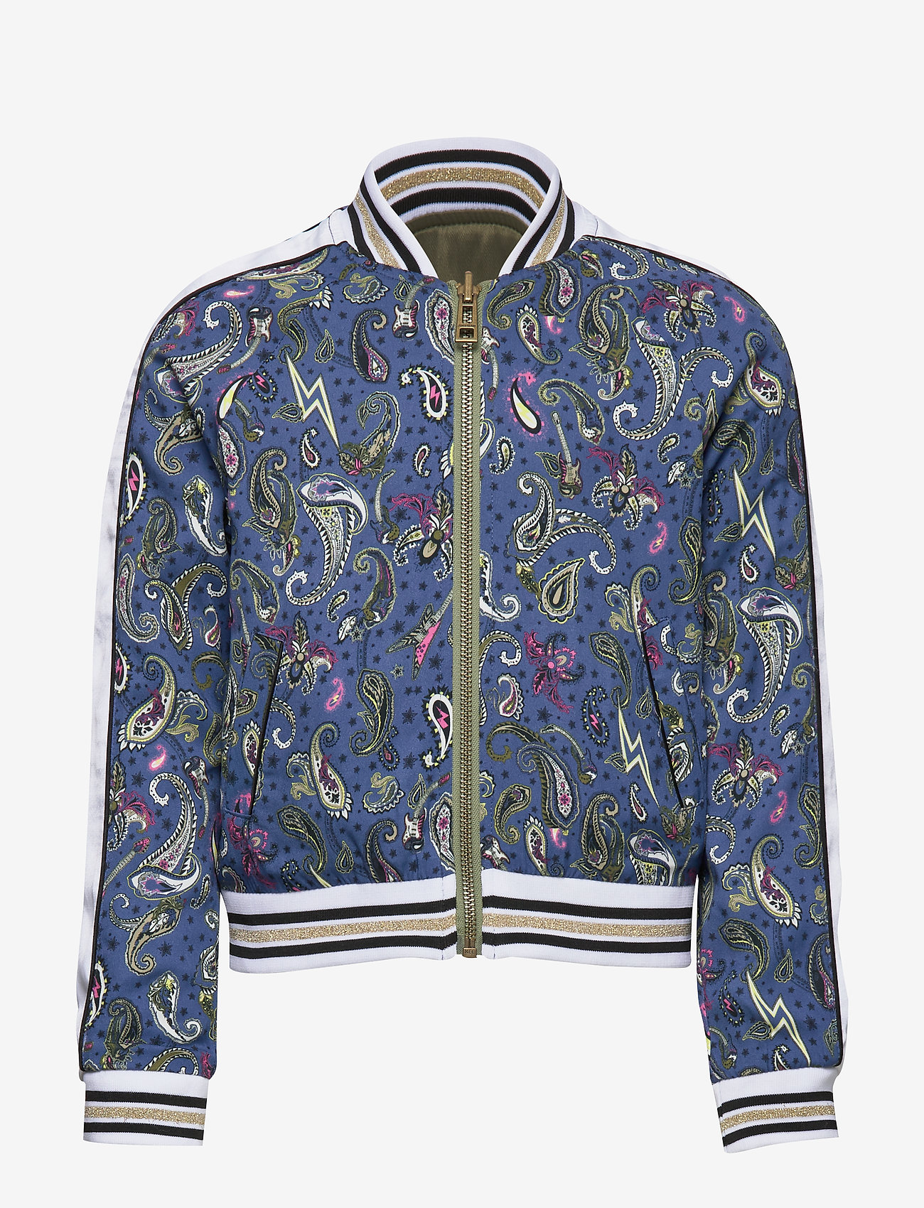 Zadig & Voltaire Kids - REVERSIBLE JACKET - blue - 0