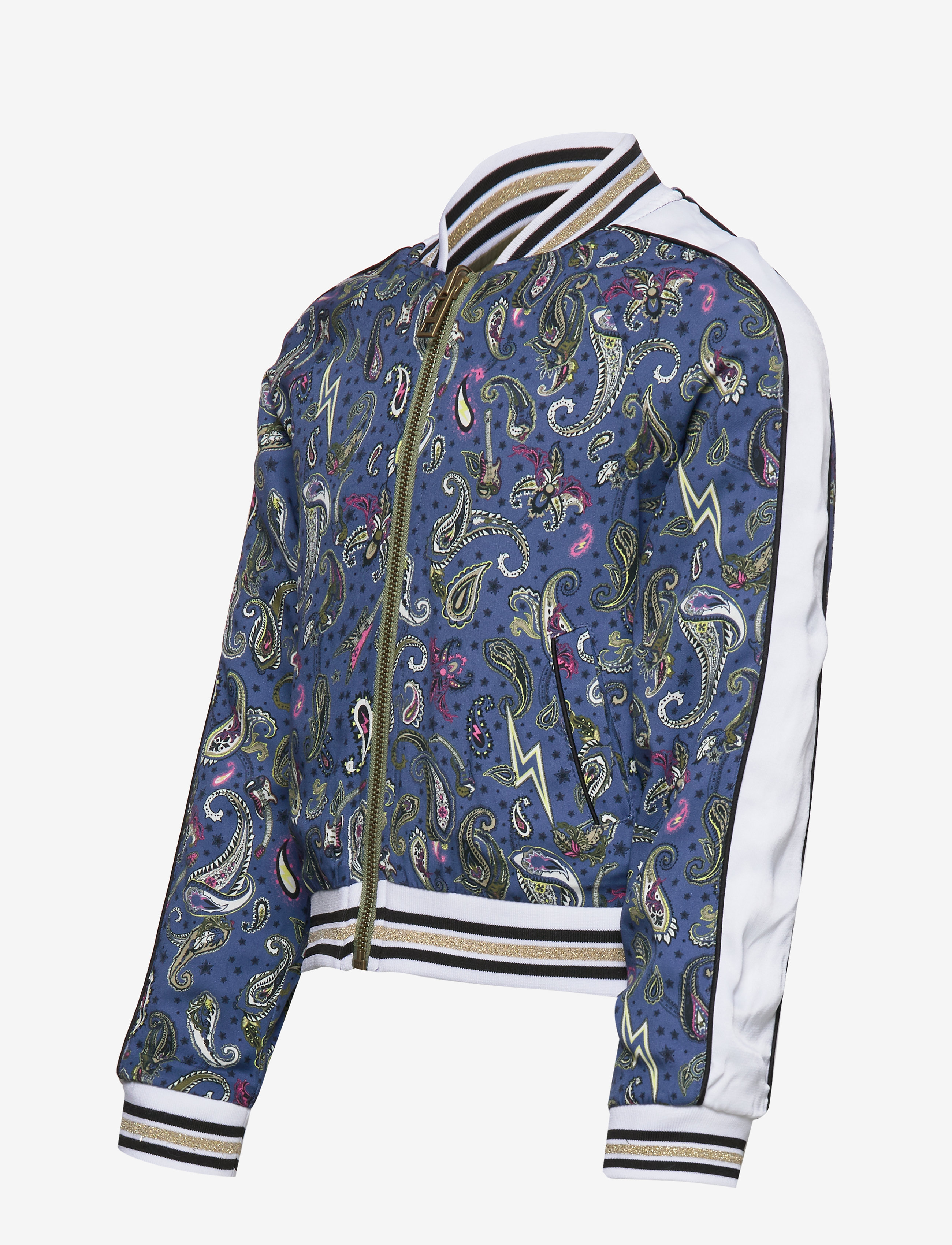 Zadig & Voltaire Kids - REVERSIBLE JACKET - blue - 3