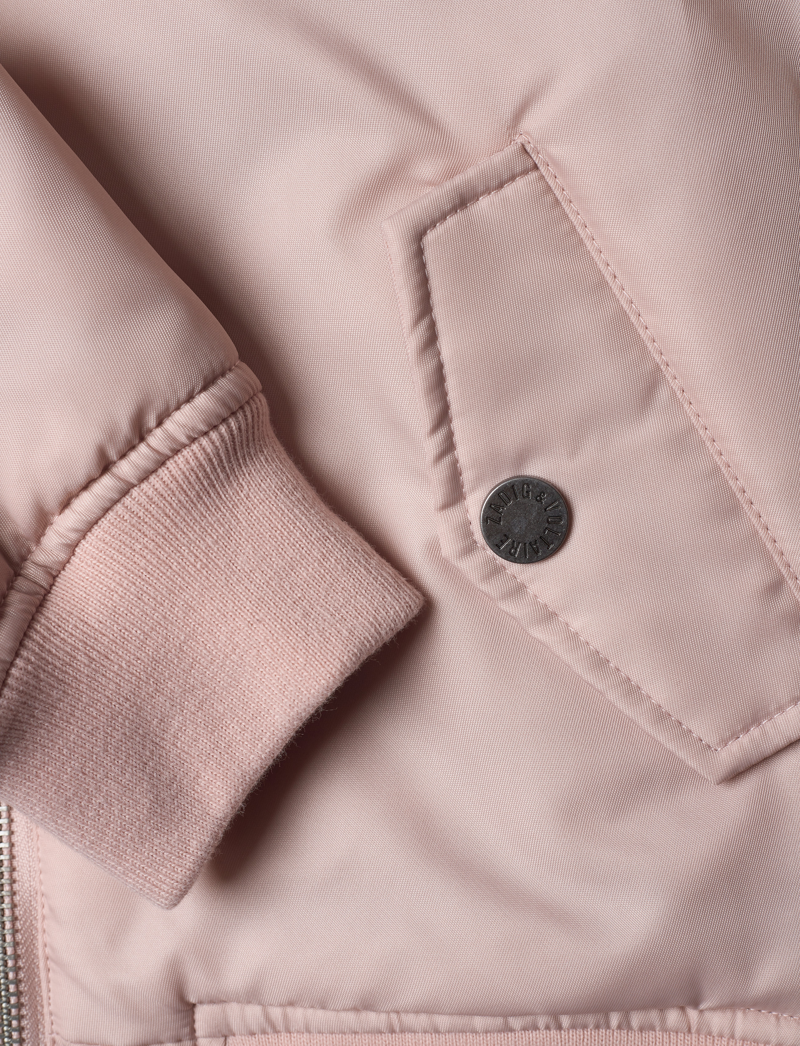 Zadig & Voltaire Kids - JACKET+KEYRING - pink  pale - 3