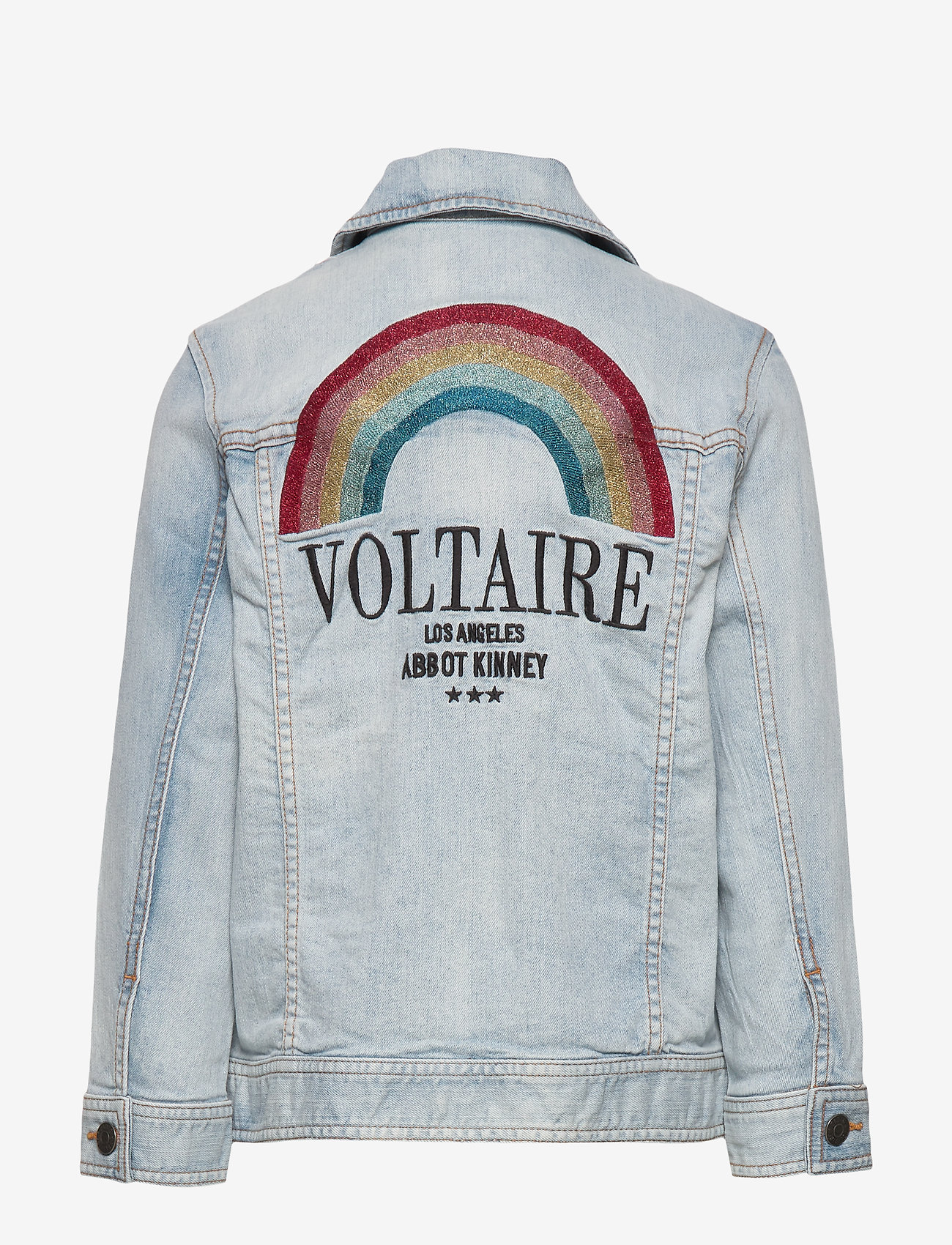 Zadig & Voltaire Kids - DENIM JACKET - stone pulverisation - 1