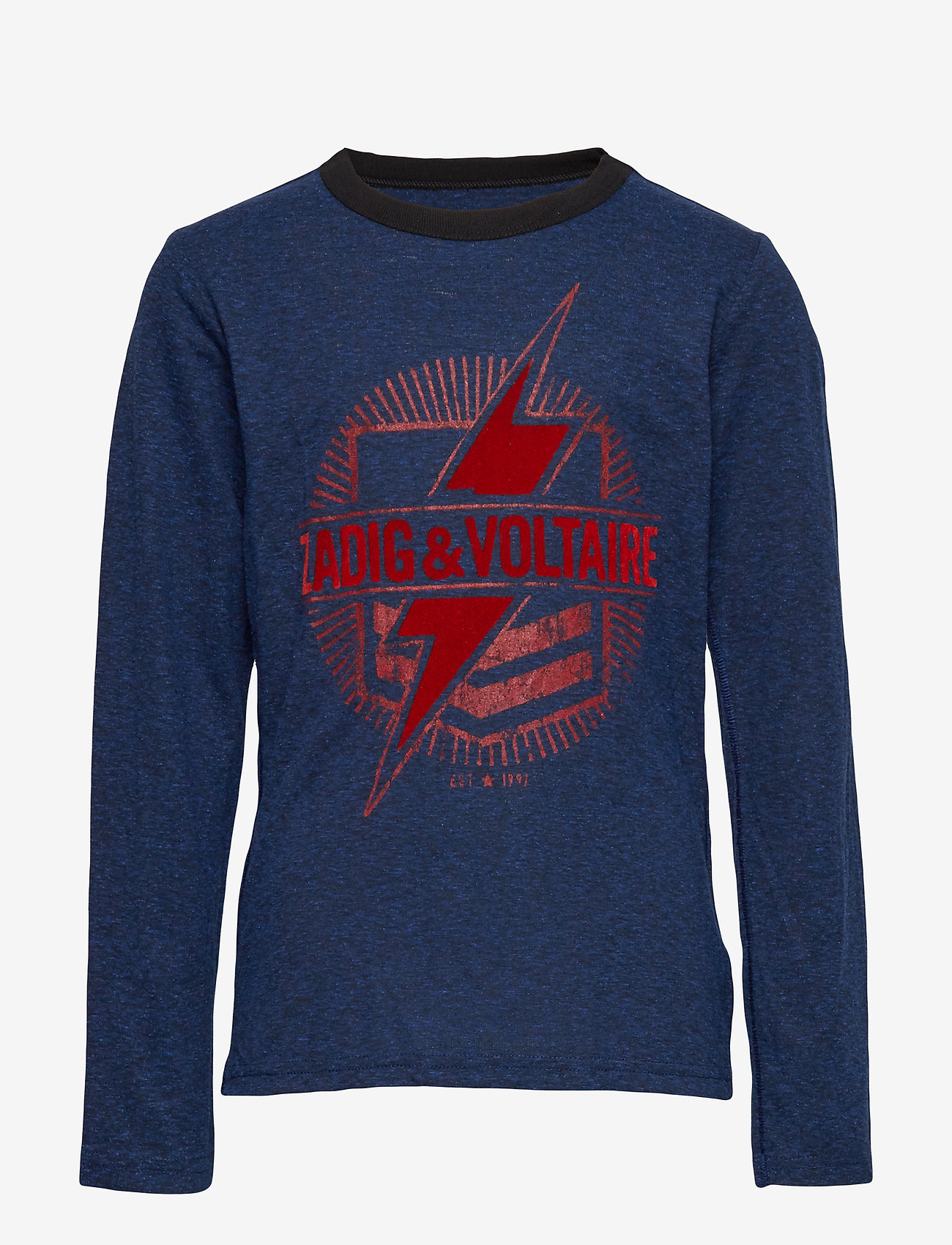 Zadig & Voltaire Kids - LONG SLEEVE T-SHIRT - blue - 0