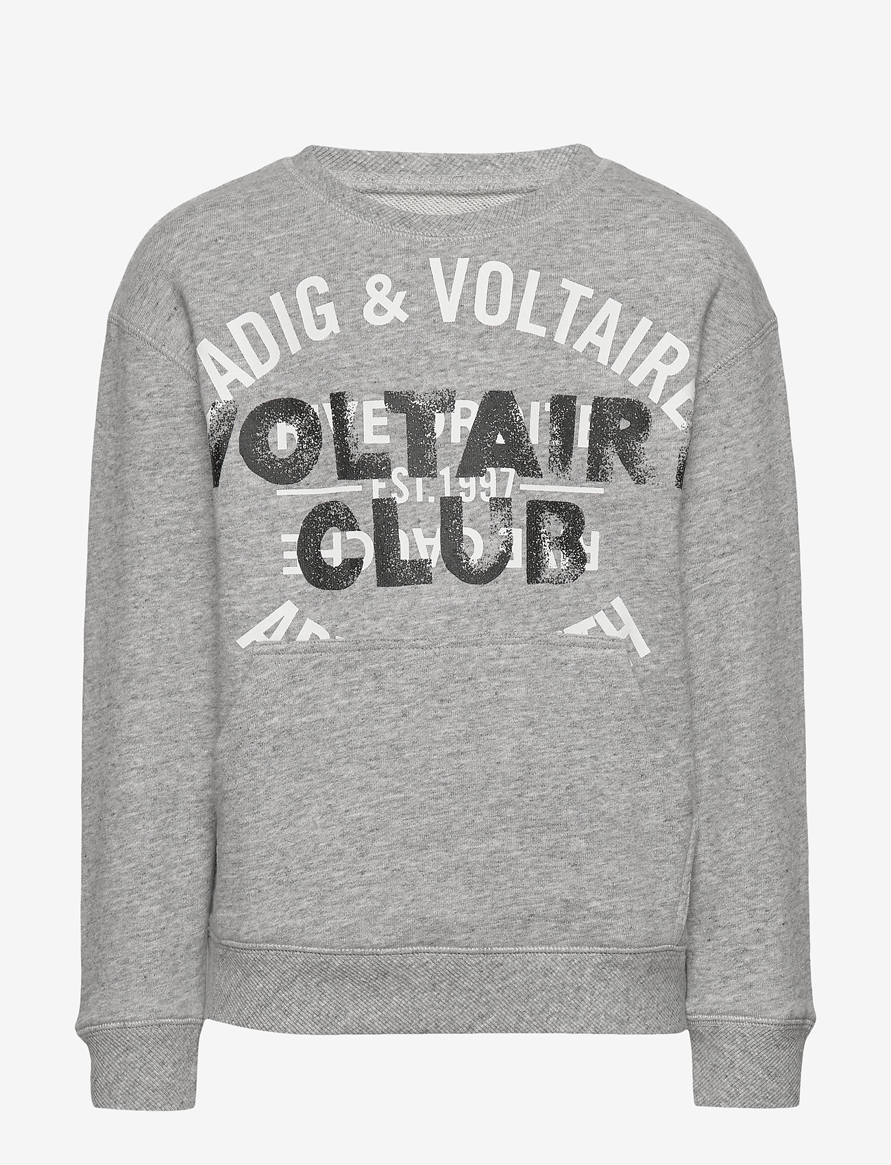 Zadig & Voltaire Kids - SWEATSHIRT - chine grey - 0