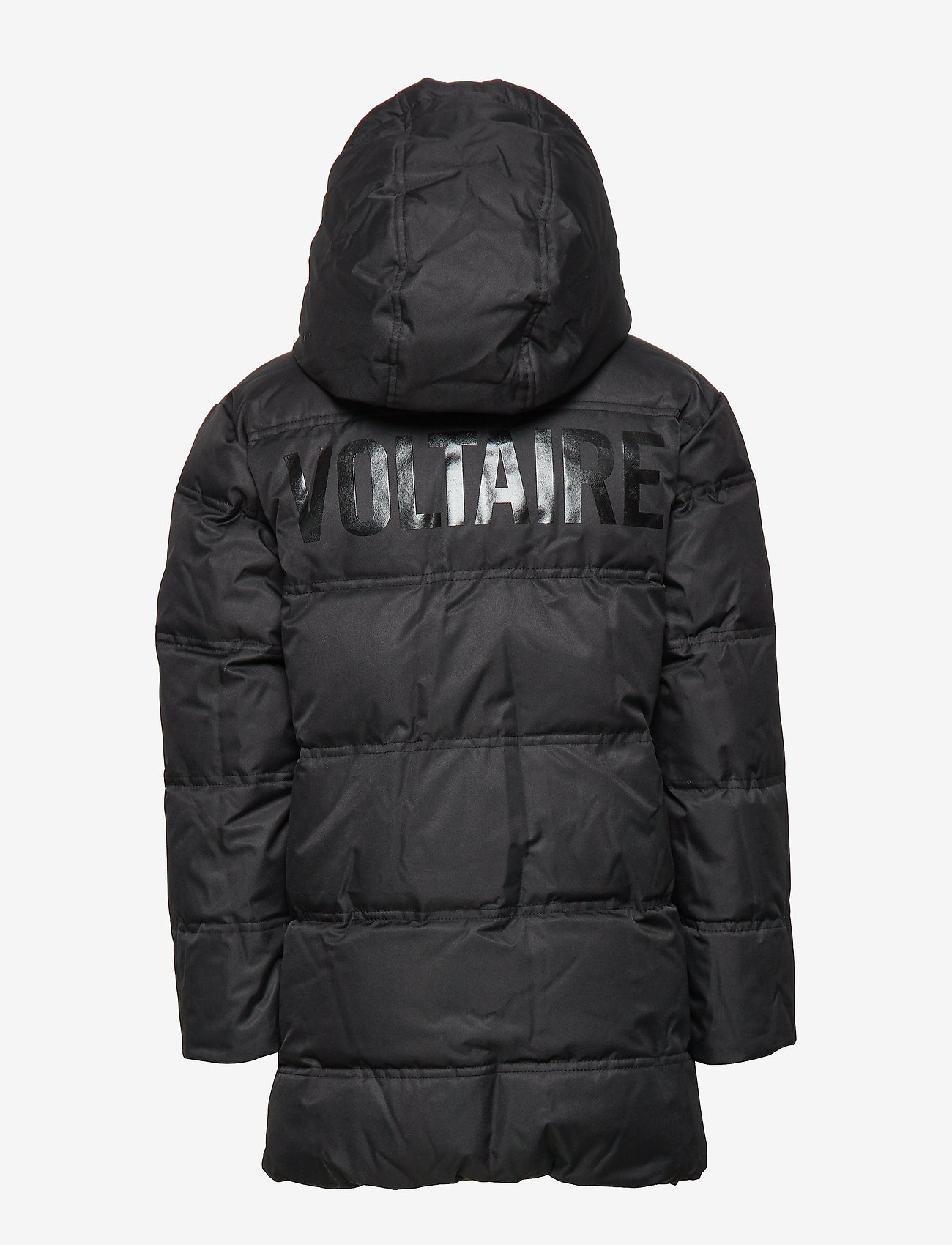 Zadig & Voltaire Kids - REVERSIBLE PUFFER JACKET - black  khaki - 4