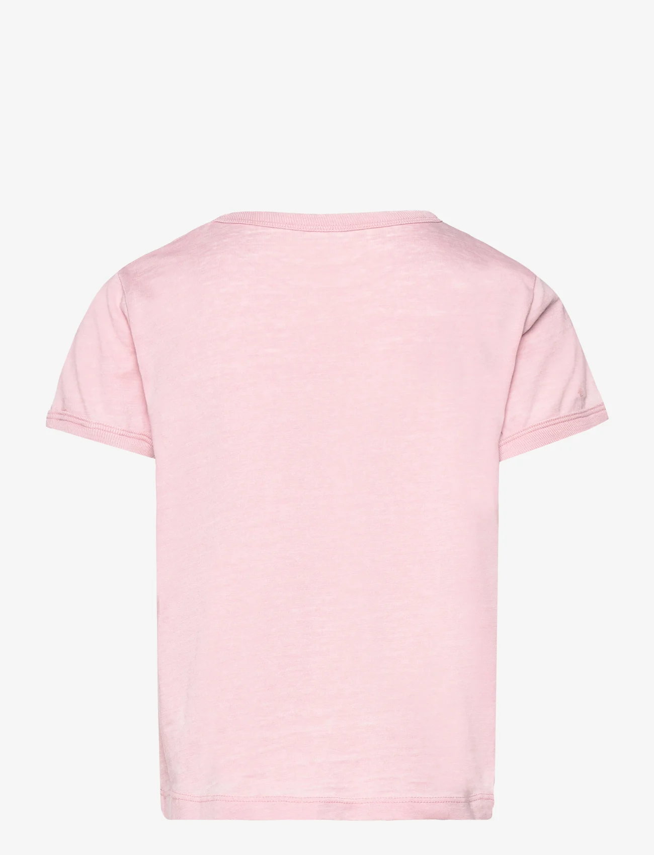 Zadig & Voltaire Kids - SHORT SLEEVES TEE-SHIRT - kortærmede t-shirts - chocolate brown  pink - 1