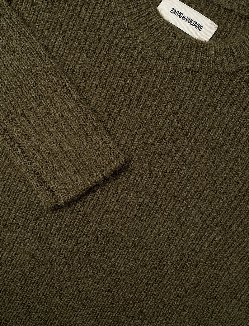 Zadig & Voltaire Kids - PULLOVER - stickade tröjor - green khaki - 1