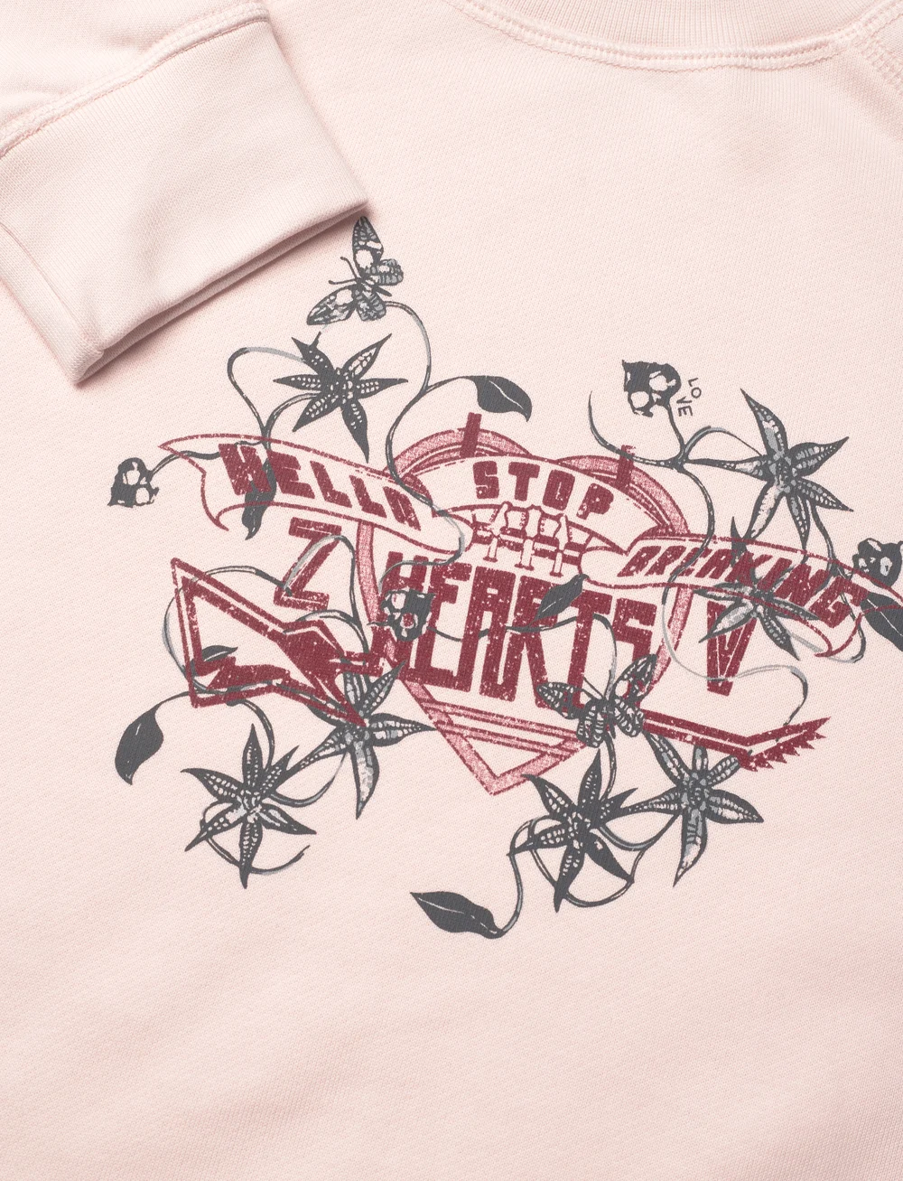 Zadig & Voltaire Kids - SWEATSHIRT - collegepaidat - apricot - 2