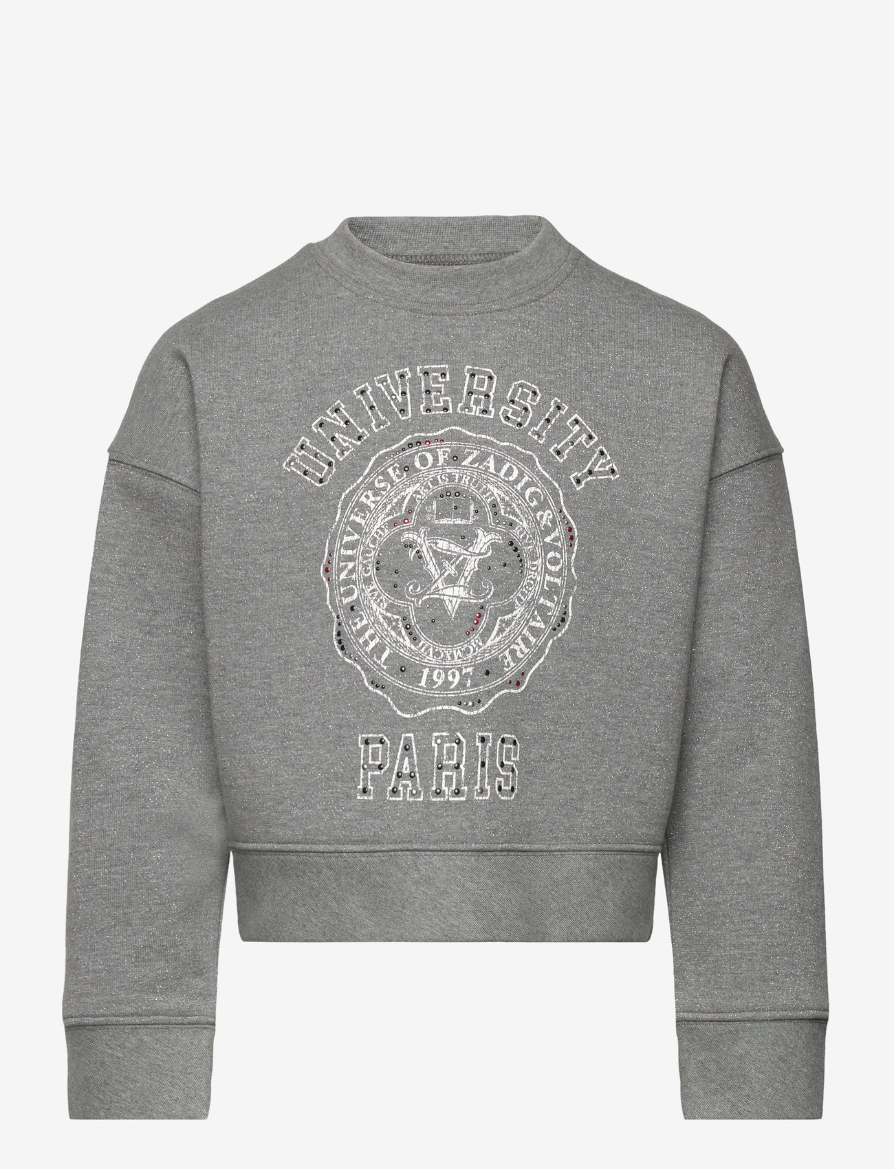 Zadig & Voltaire Kids - SWEATSHIRT - chine grey - 0