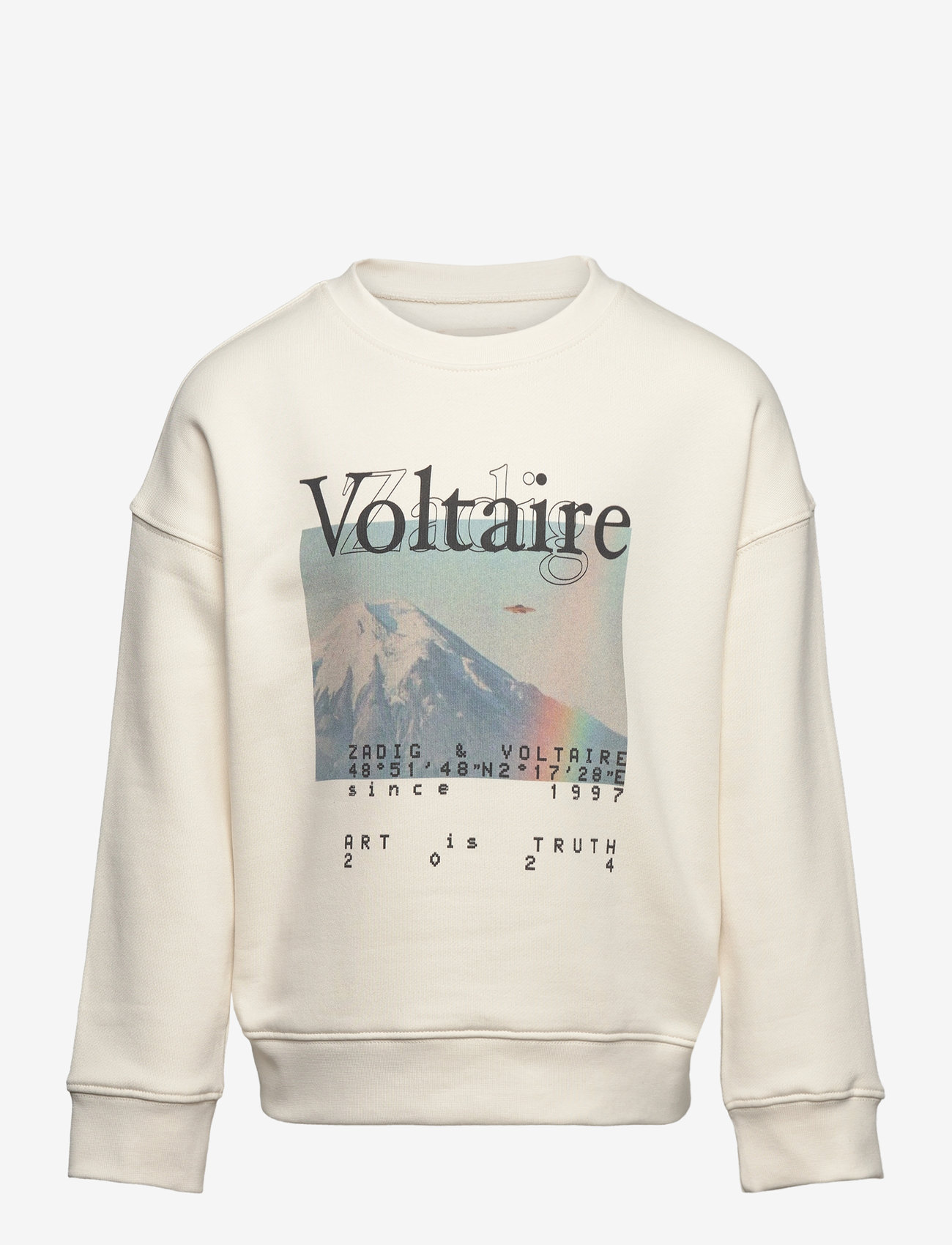 Zadig & Voltaire Kids - SWEATSHIRT - ivory - 0