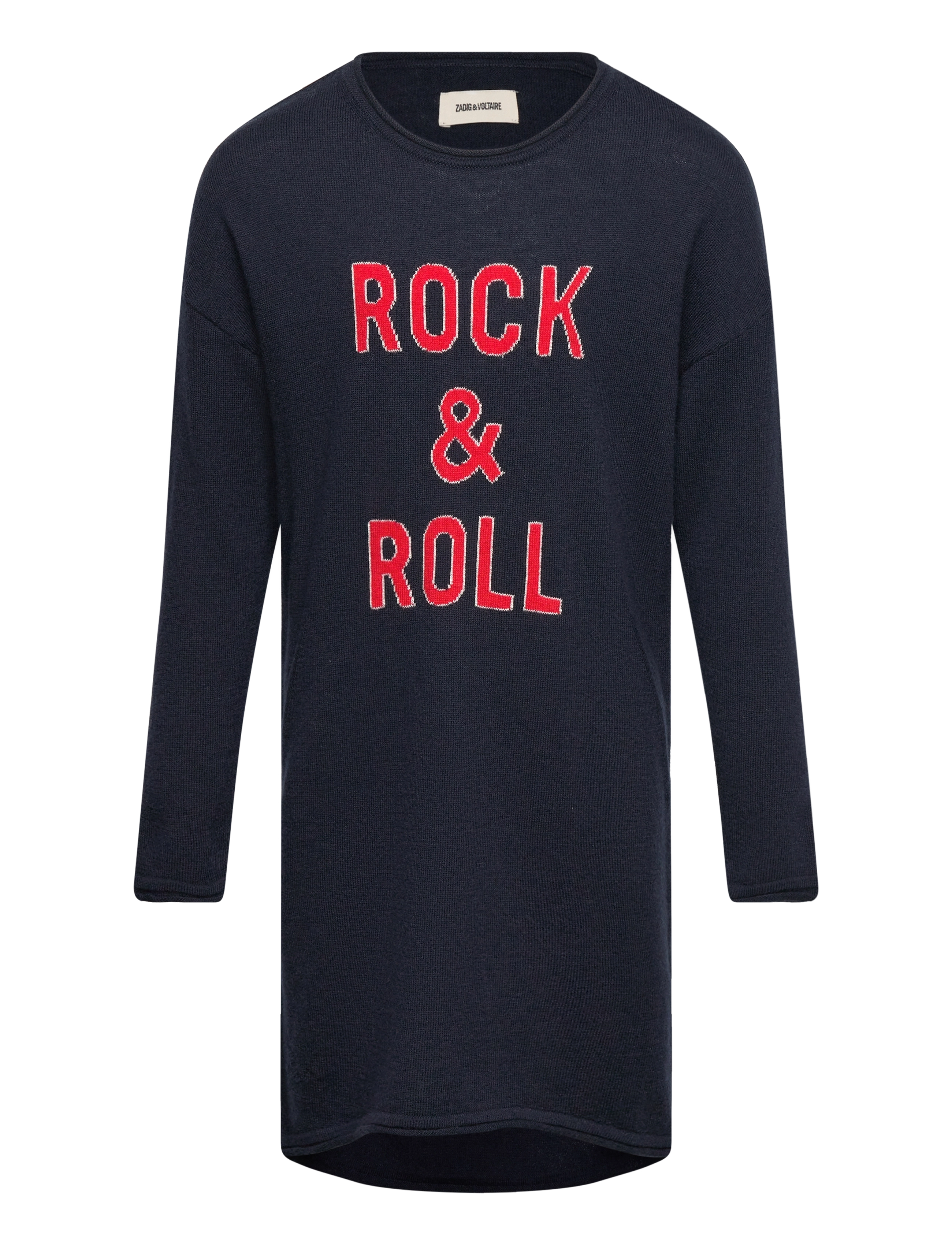 ZADIG & VOLTAIRE Kinder Knitting Kleid Navy - 152 - Kinder