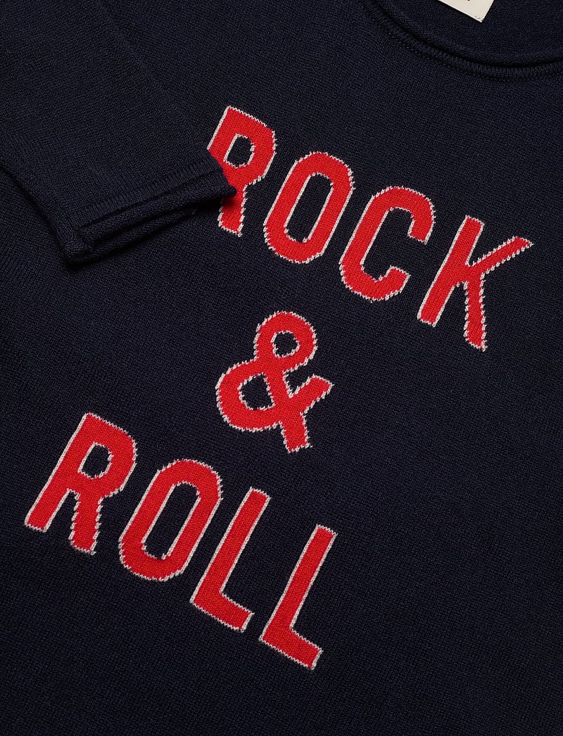 Zadig & Voltaire Kids - KNITTING DRESS - long-sleeved casual dresses - night - 2