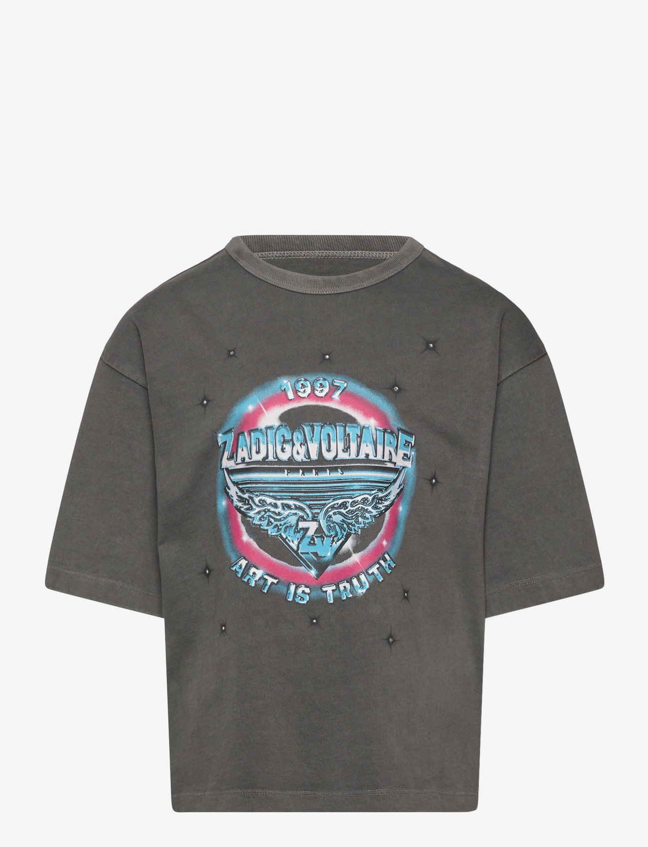 Zadig Voltaire Kids Short Sleeves Tee-shirt – short-sleeved