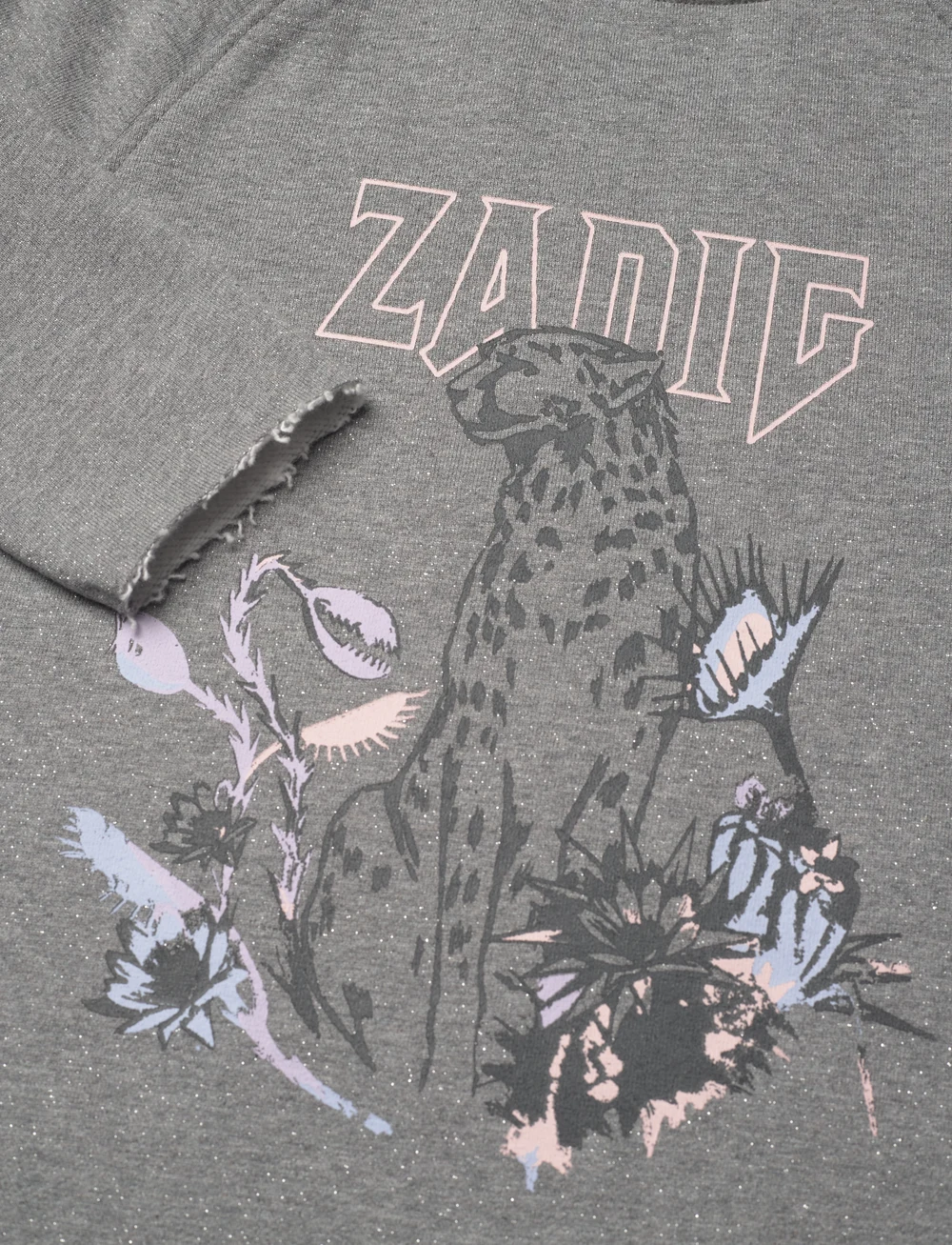 Zadig & Voltaire Kids - LONG SLEEVED DRESS - langärmelige freizeitkleider - chine grey - 2