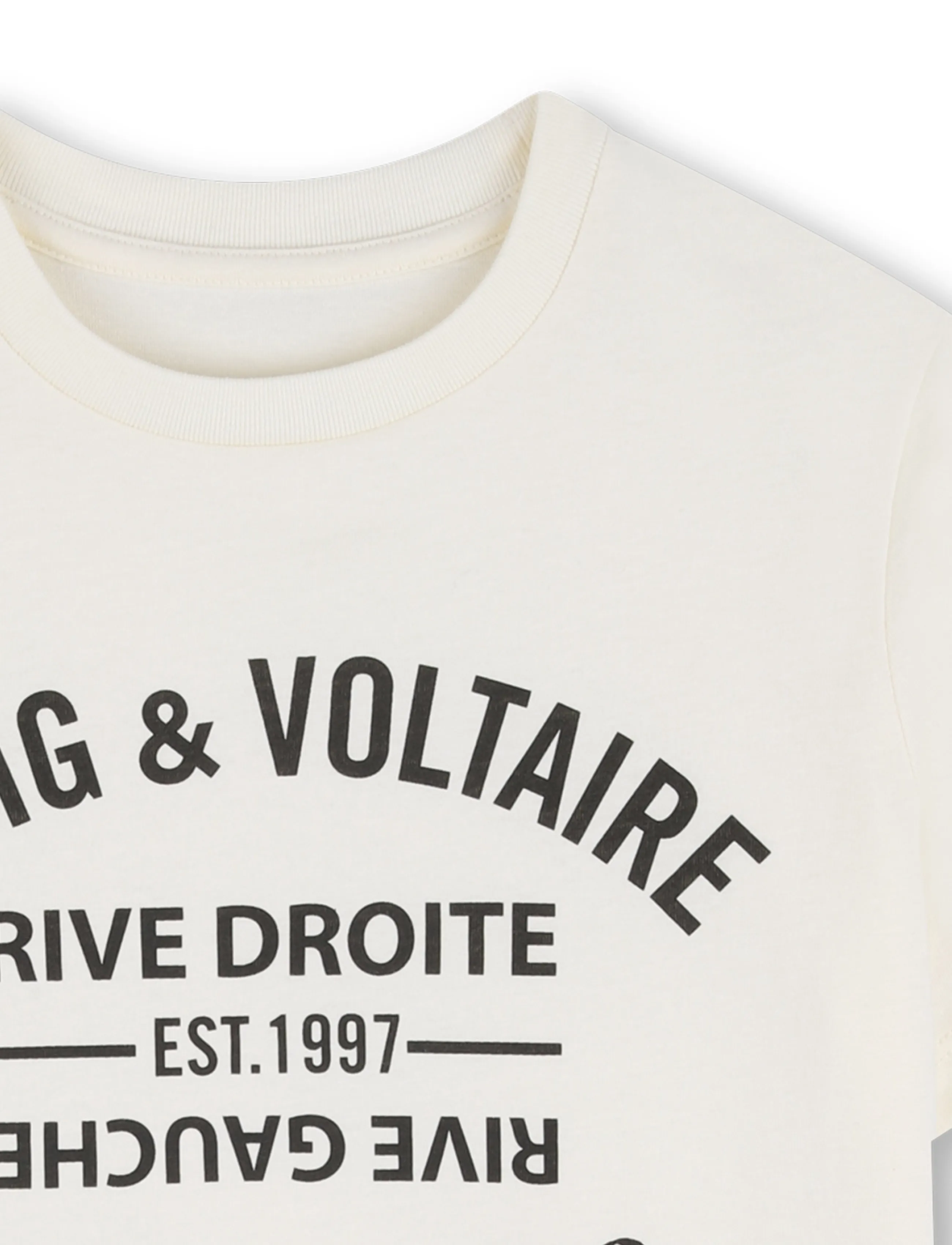 Zadig & Voltaire Kids - SHORT SLEEVES TEE-SHIRT - kurzärmelige - off white - 2