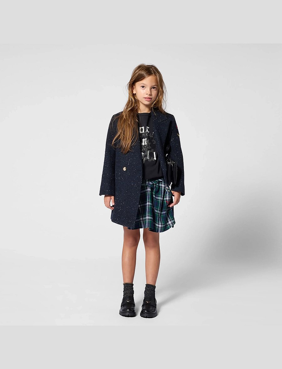 Zadig & Voltaire Kids - SHORT SLEEVES TEE-SHIRT - kurzärmelige - black - 0