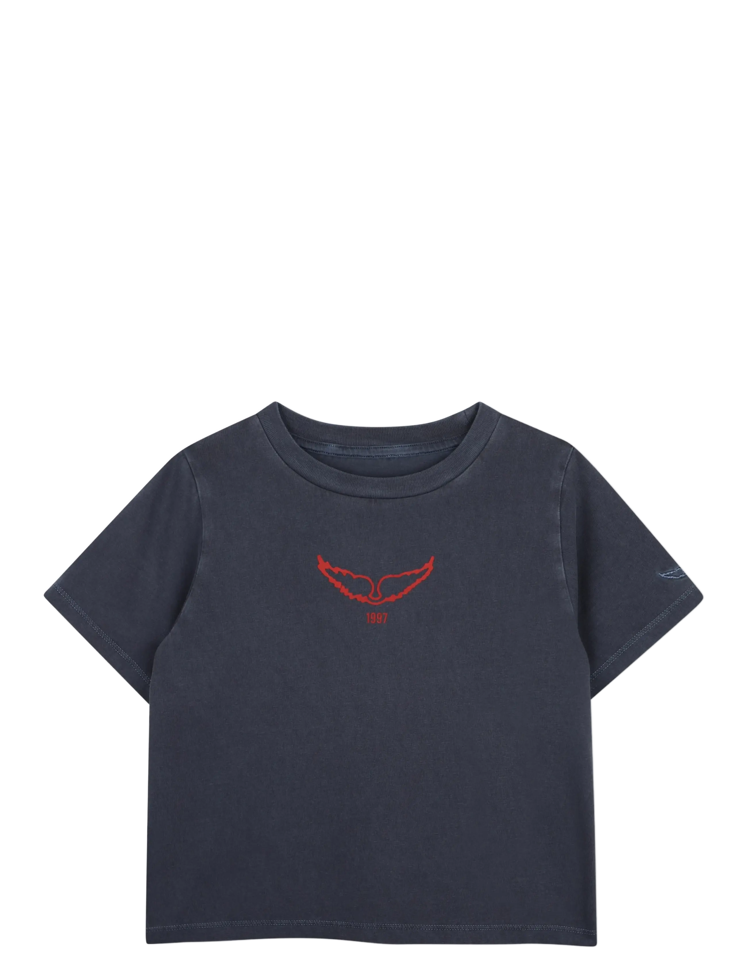 Zadig & Voltaire Kids SHORT SLEEVES TEE-SHIRT - ZADIG&VOLTAIRE - NAVY / navy