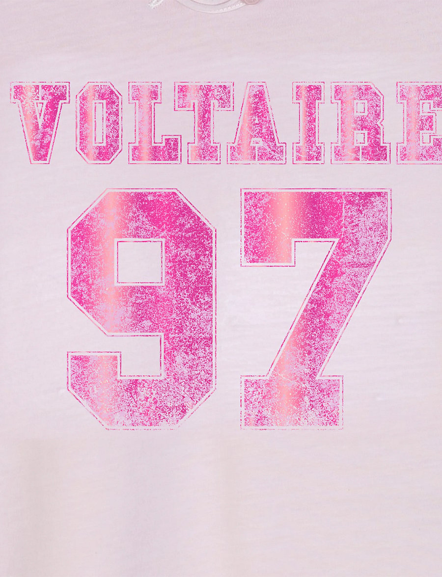 Zadig & Voltaire Kids - LONG SLEEVE T-SHIRT - langärmelig - pale pink - 4