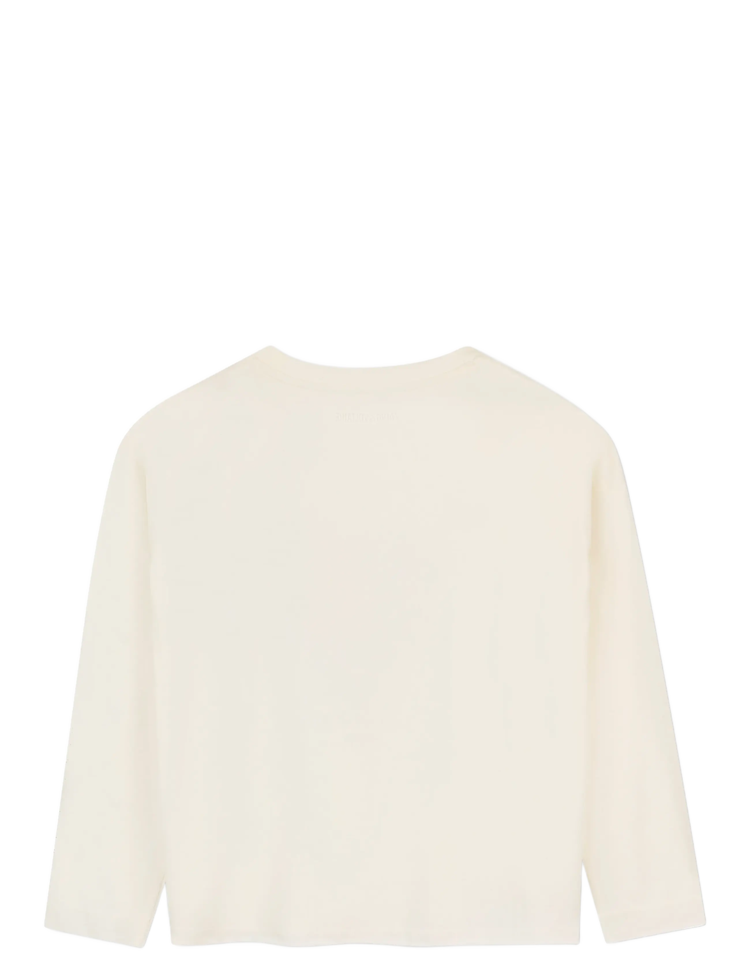 Zadig & Voltaire Kids - LONG SLEEVE T-SHIRT - długi rękaw - off white - 1