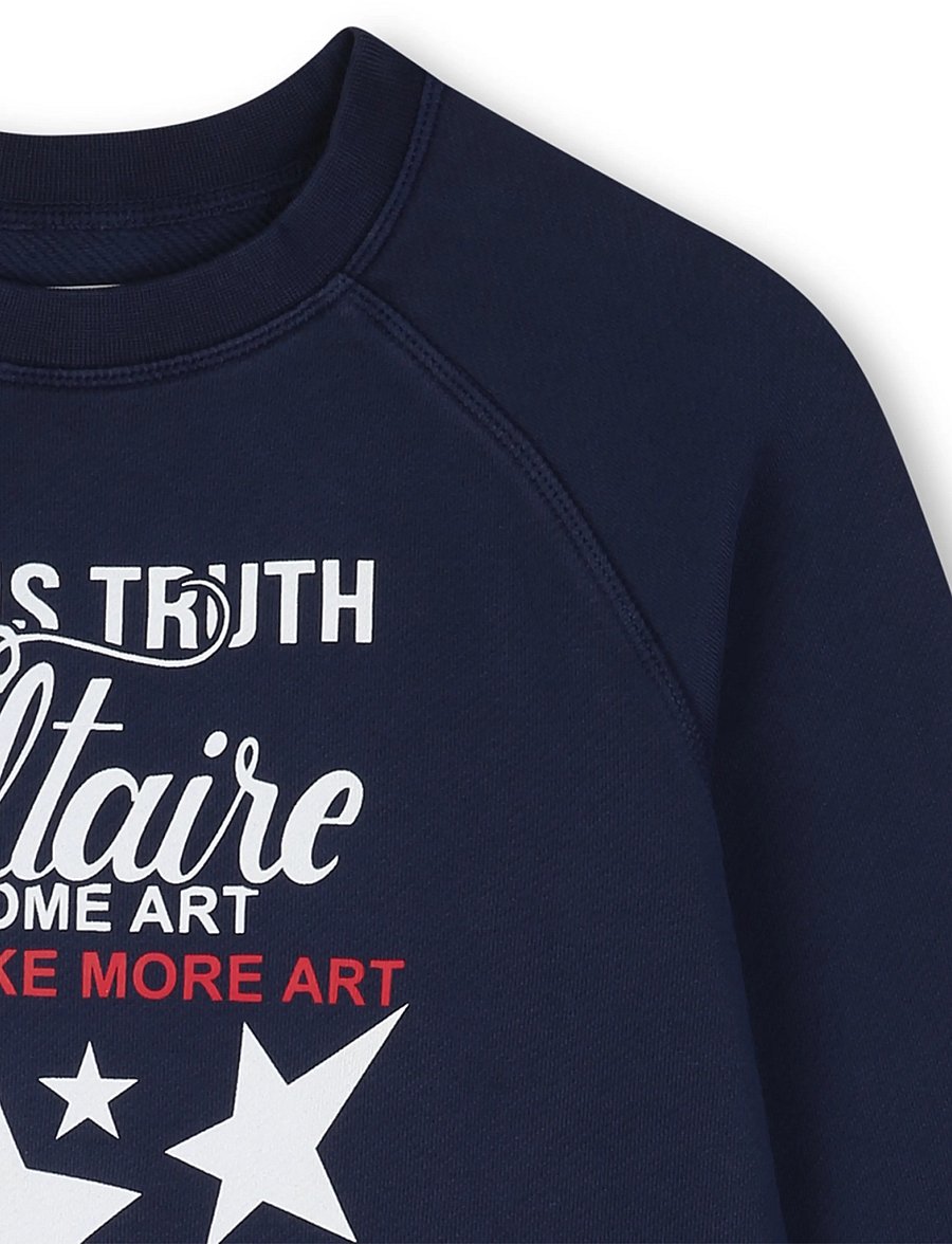 Zadig & Voltaire Kids - SWEATSHIRT - sweatshirts - navy - 2