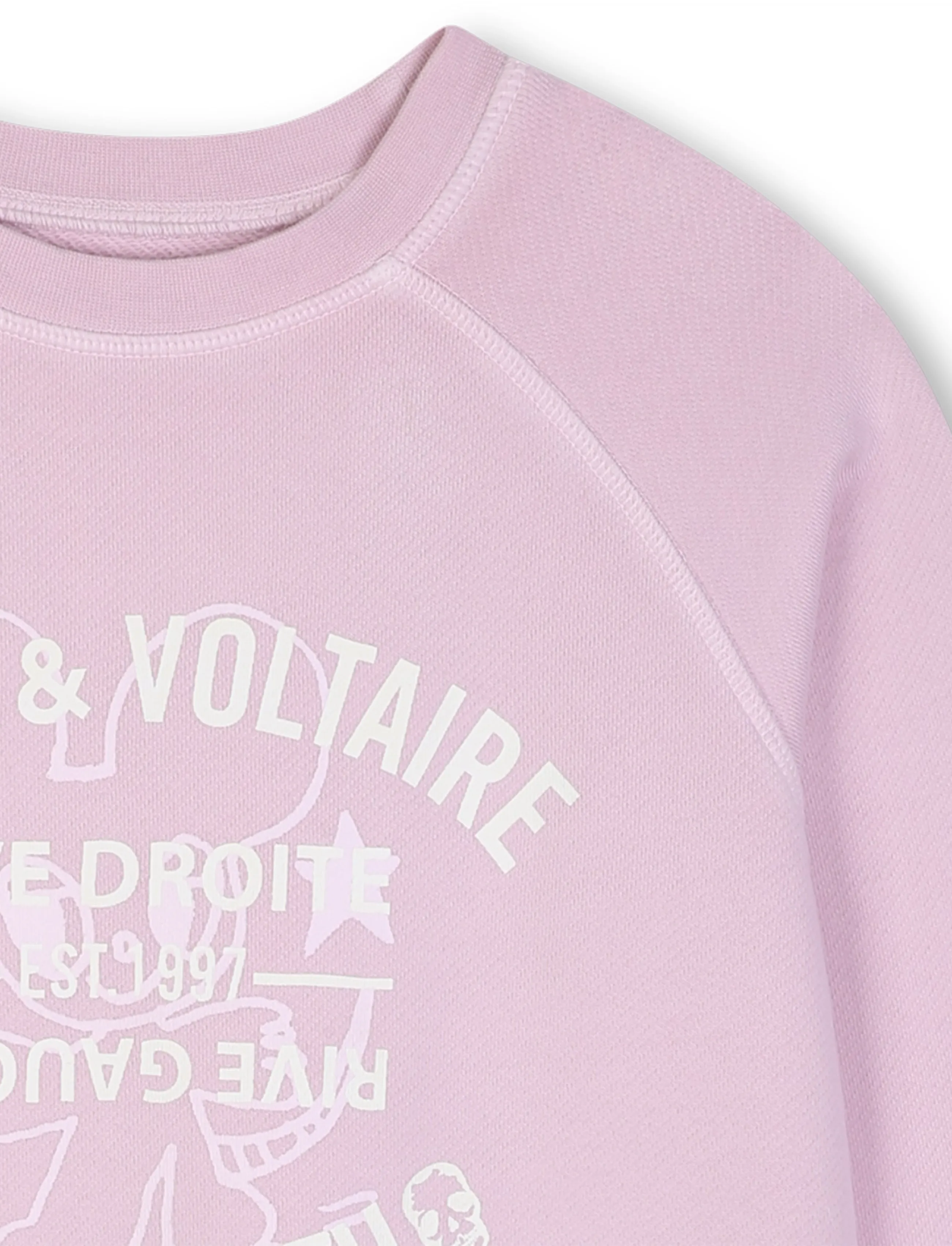 Zadig & Voltaire Kids - SWEATSHIRT - pale pink - 2