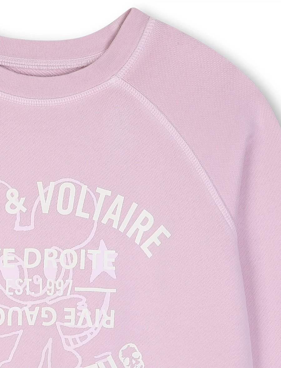 Zadig & Voltaire Kids - SWEATSHIRT - dressipluusid - pale pink - 2