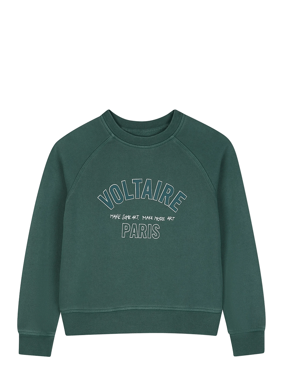 Zadig & Voltaire Kids - SWEATSHIRT - sweatshirts - rain forest - 0