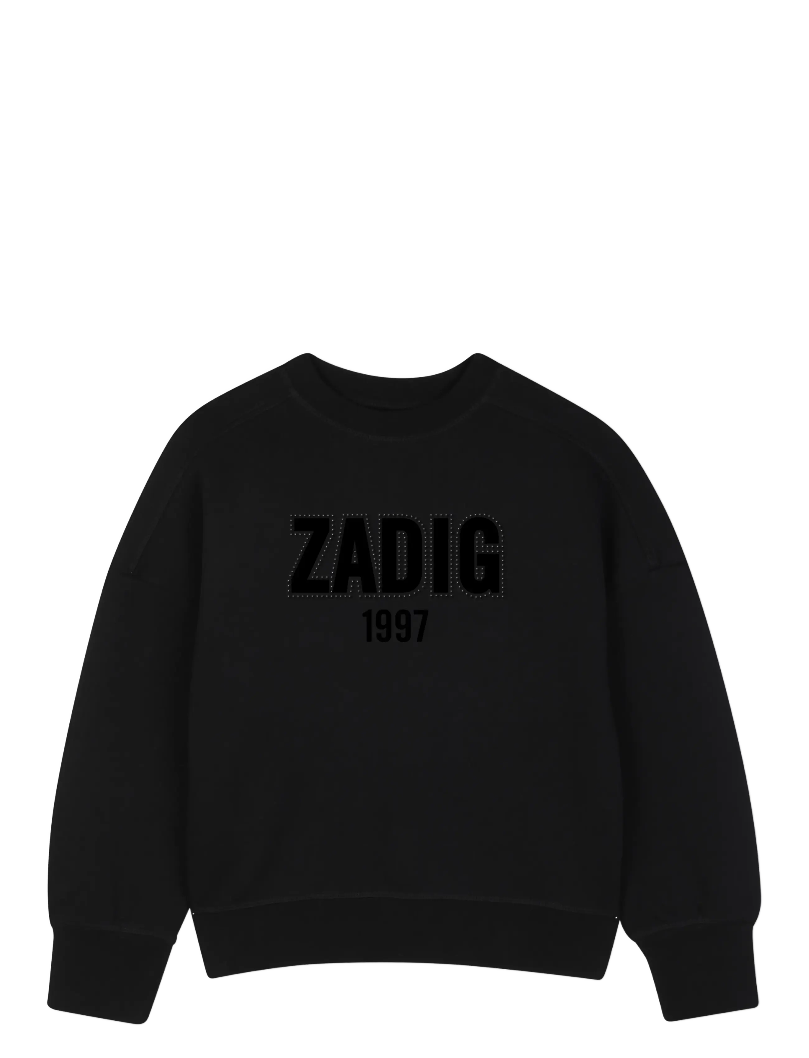 Zadig & Voltaire Kids SWEATSHIRT - Kleidung - BLACK / black