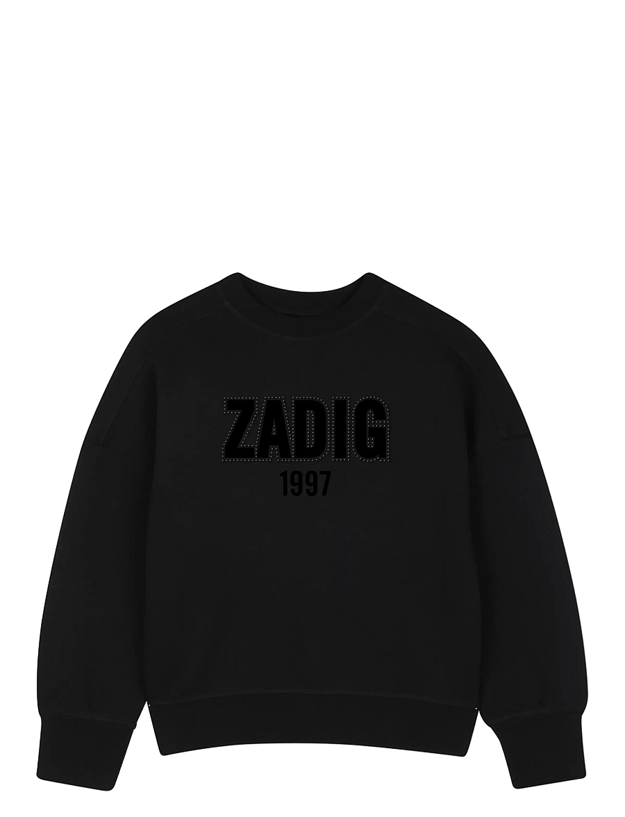 Zadig & Voltaire Kids - SWEATSHIRT - sweatshirts - black - 1