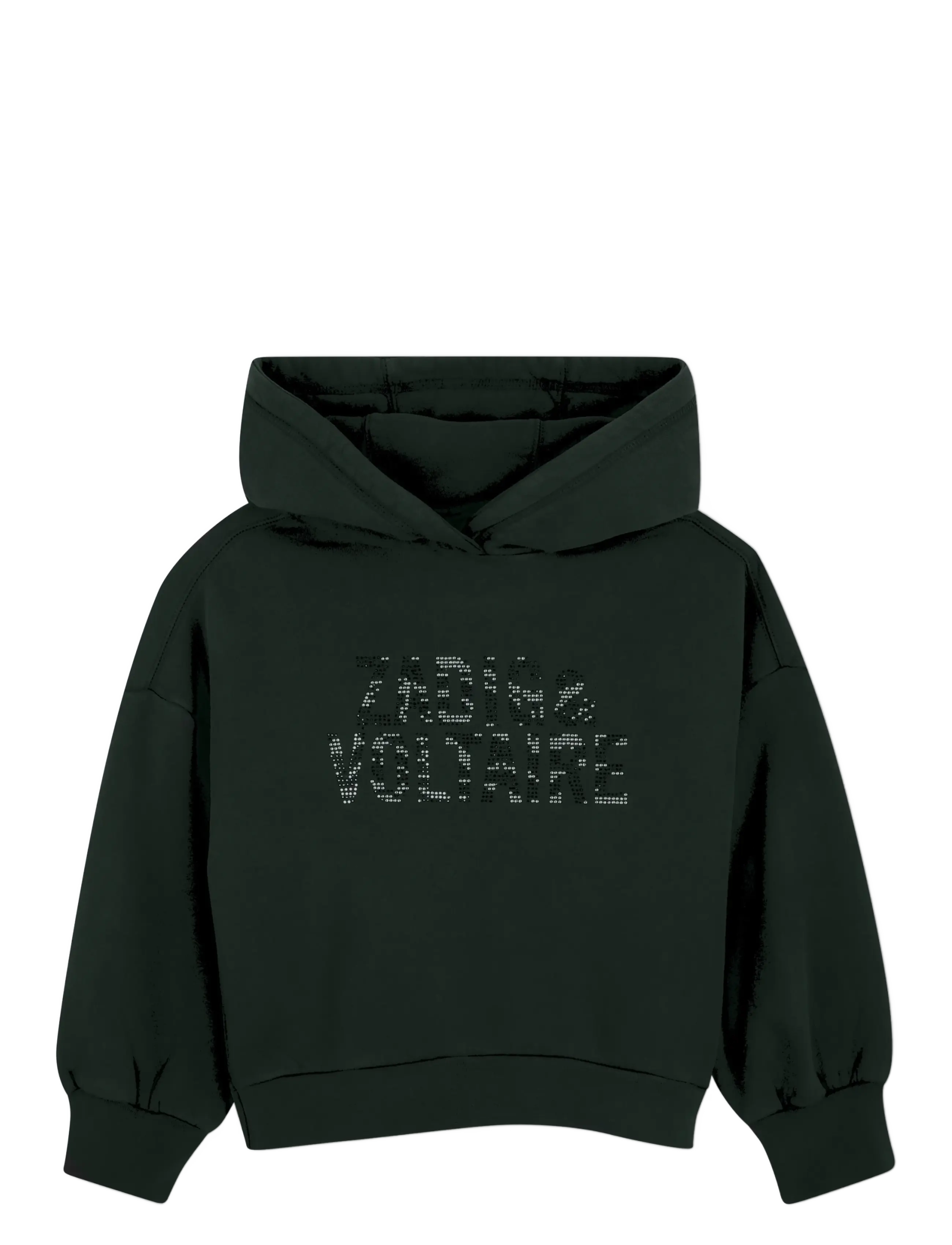 Zadig & Voltaire Kids HOODED SWEATSHIRT - Neuheiten - GLOOM / green