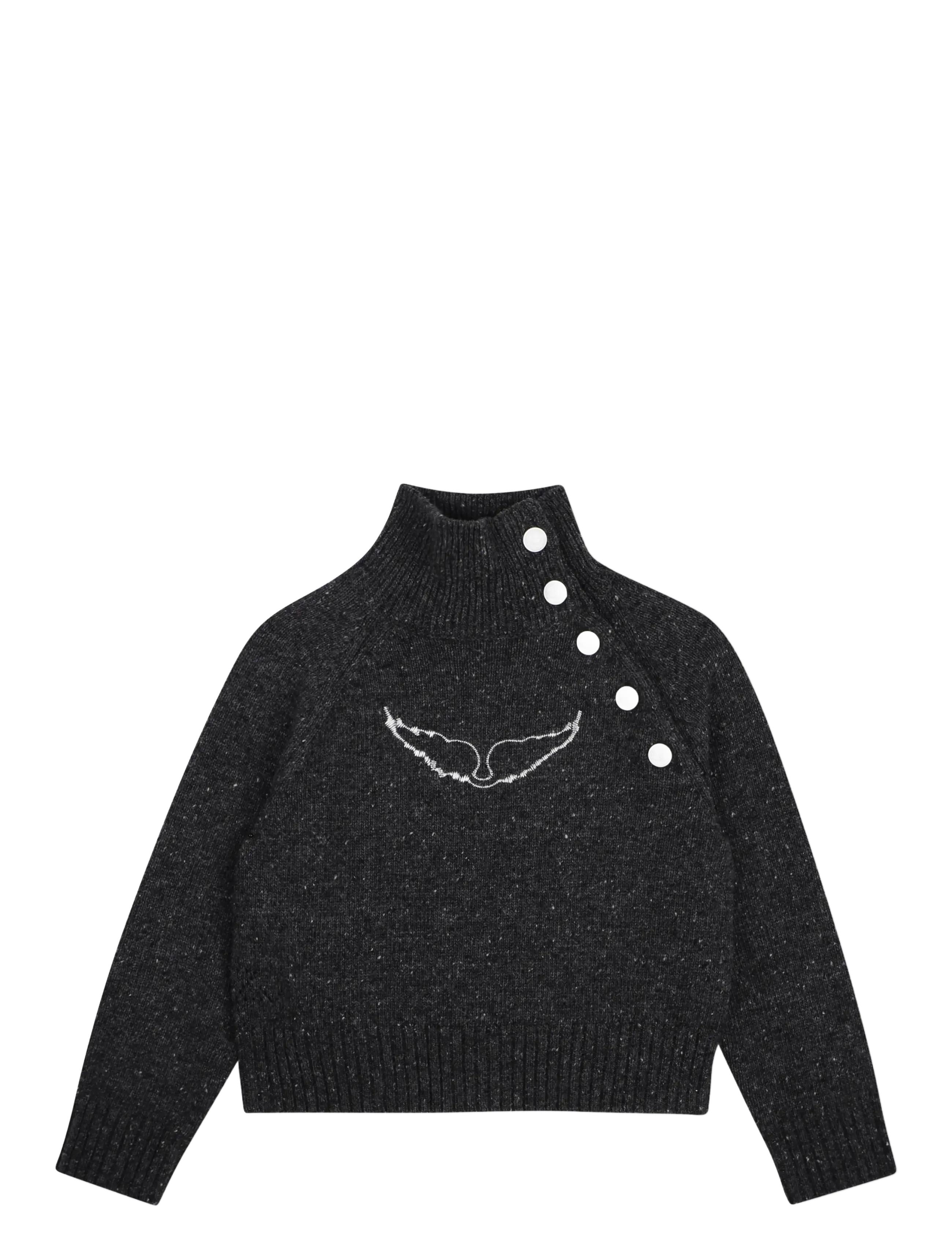 Zadig & Voltaire Kids PULLOVER - Neuheiten - HEATHER GREY / grey
