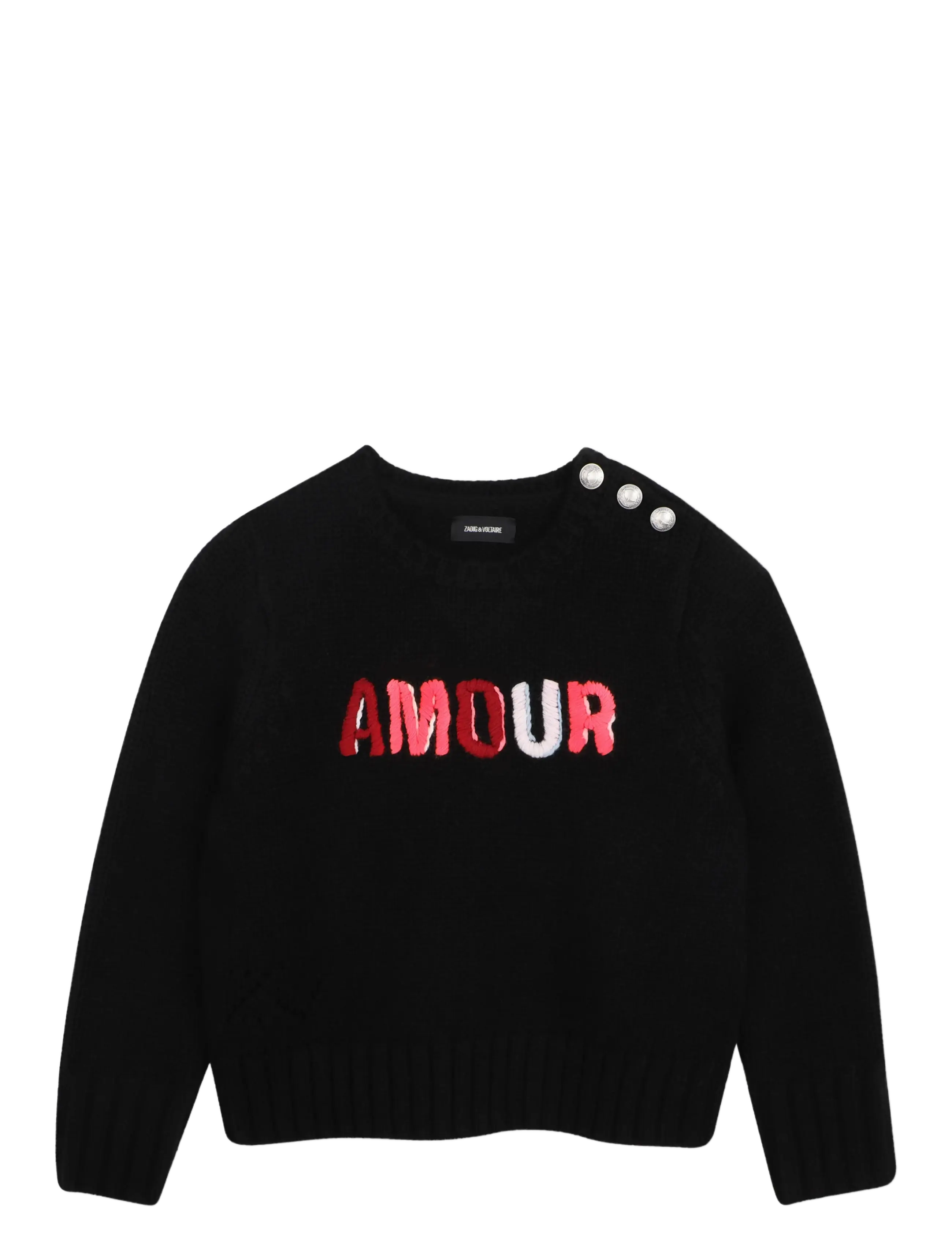 Zadig & Voltaire Kids PULLOVER - ZADIG&VOLTAIRE - BLACK / black
