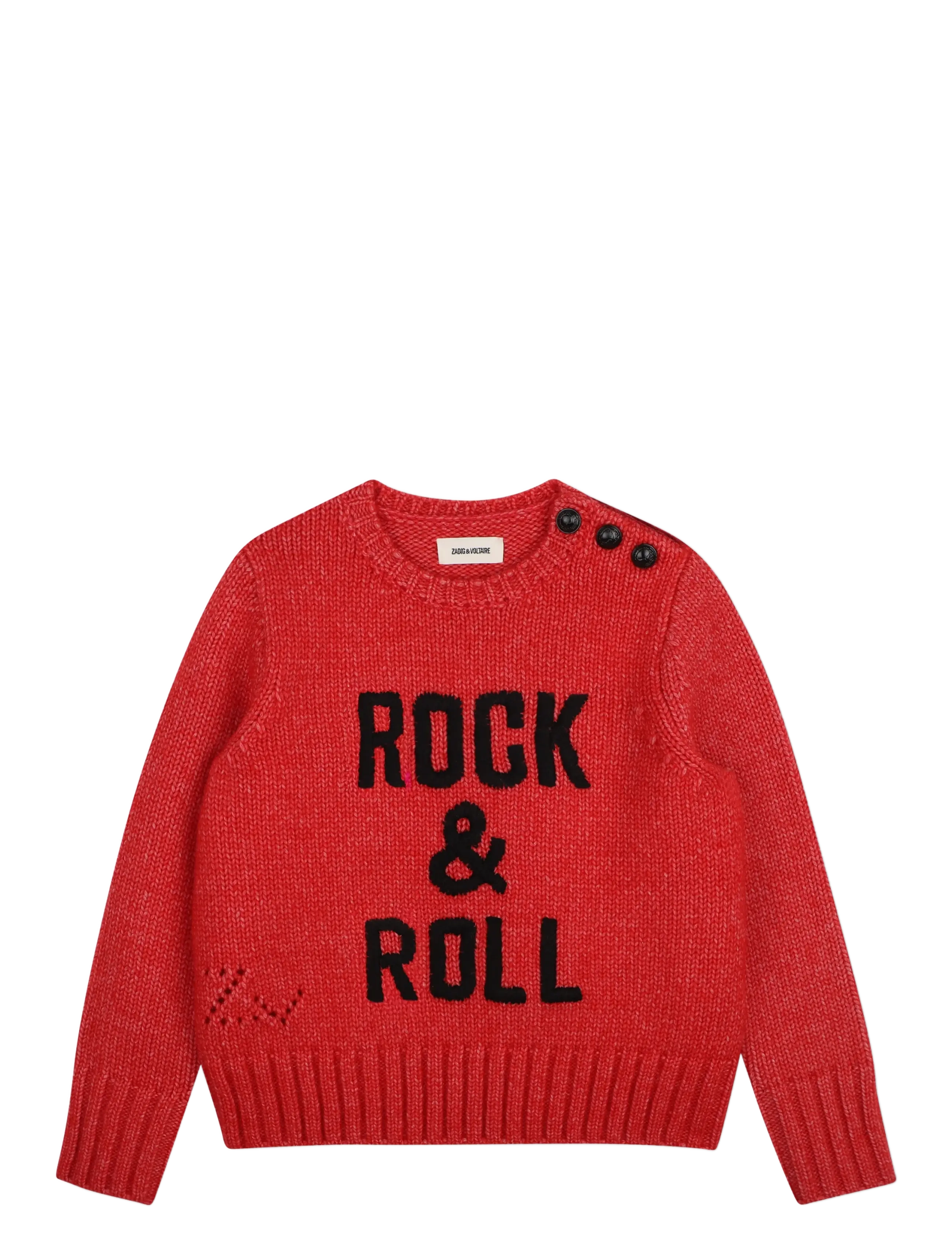 Zadig & Voltaire Kids PULLOVER - ZADIG&VOLTAIRE - CRIMSON / red