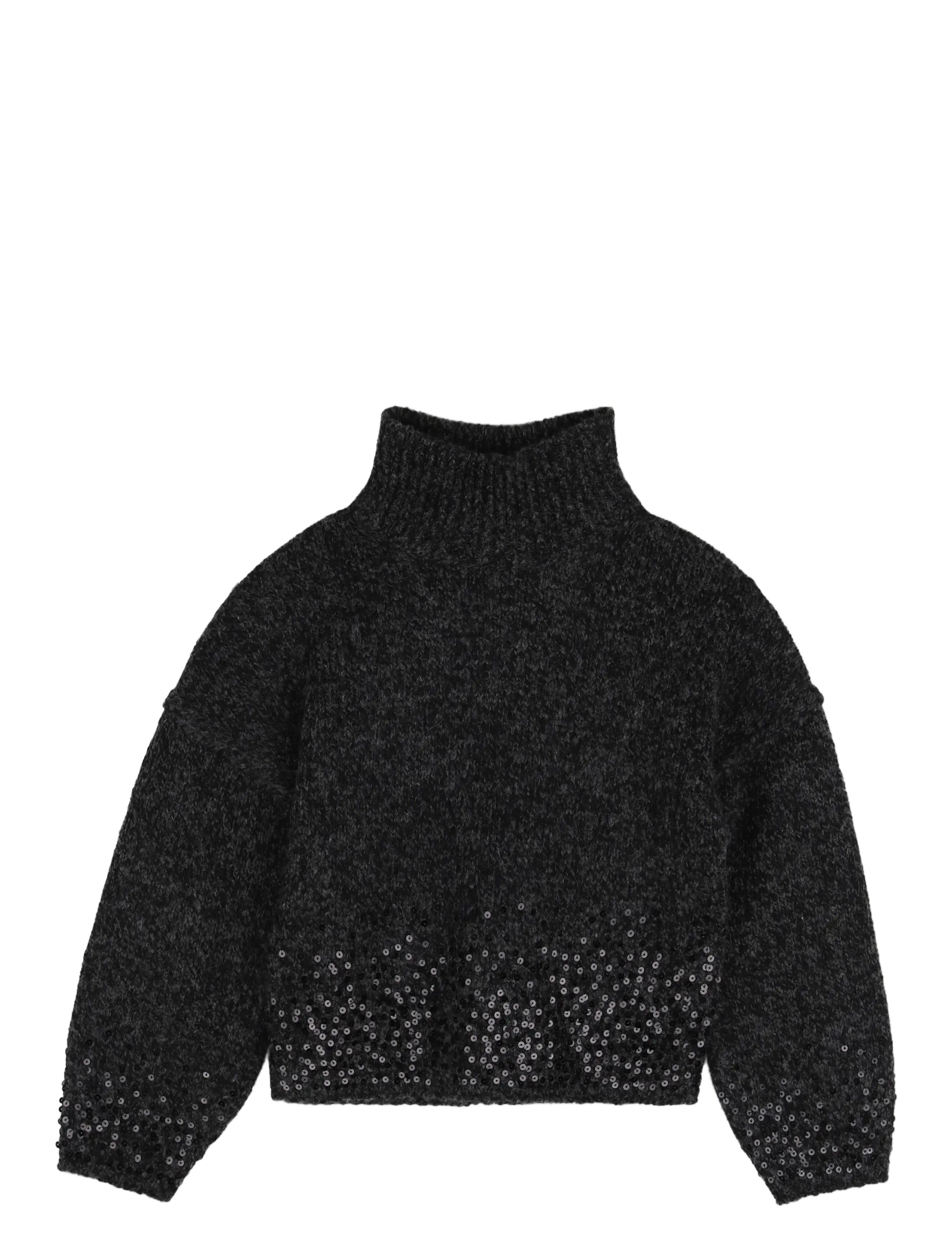 Zadig & Voltaire Kids PULLOVER - ZADIG&VOLTAIRE - HEATHER GREY / grey