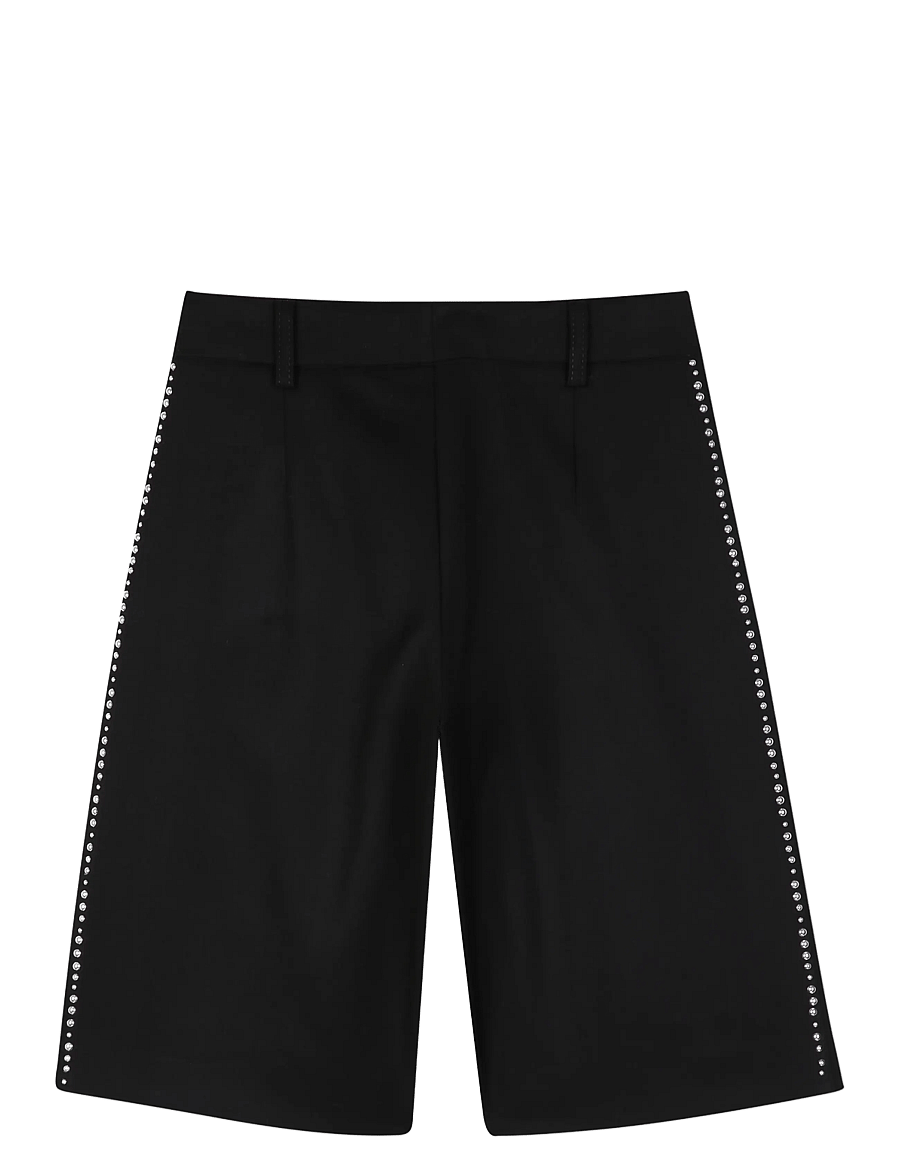 Zadig & Voltaire Kids - BERMUDA SHORTS - vabaaja lühikesed püksid - black - 2