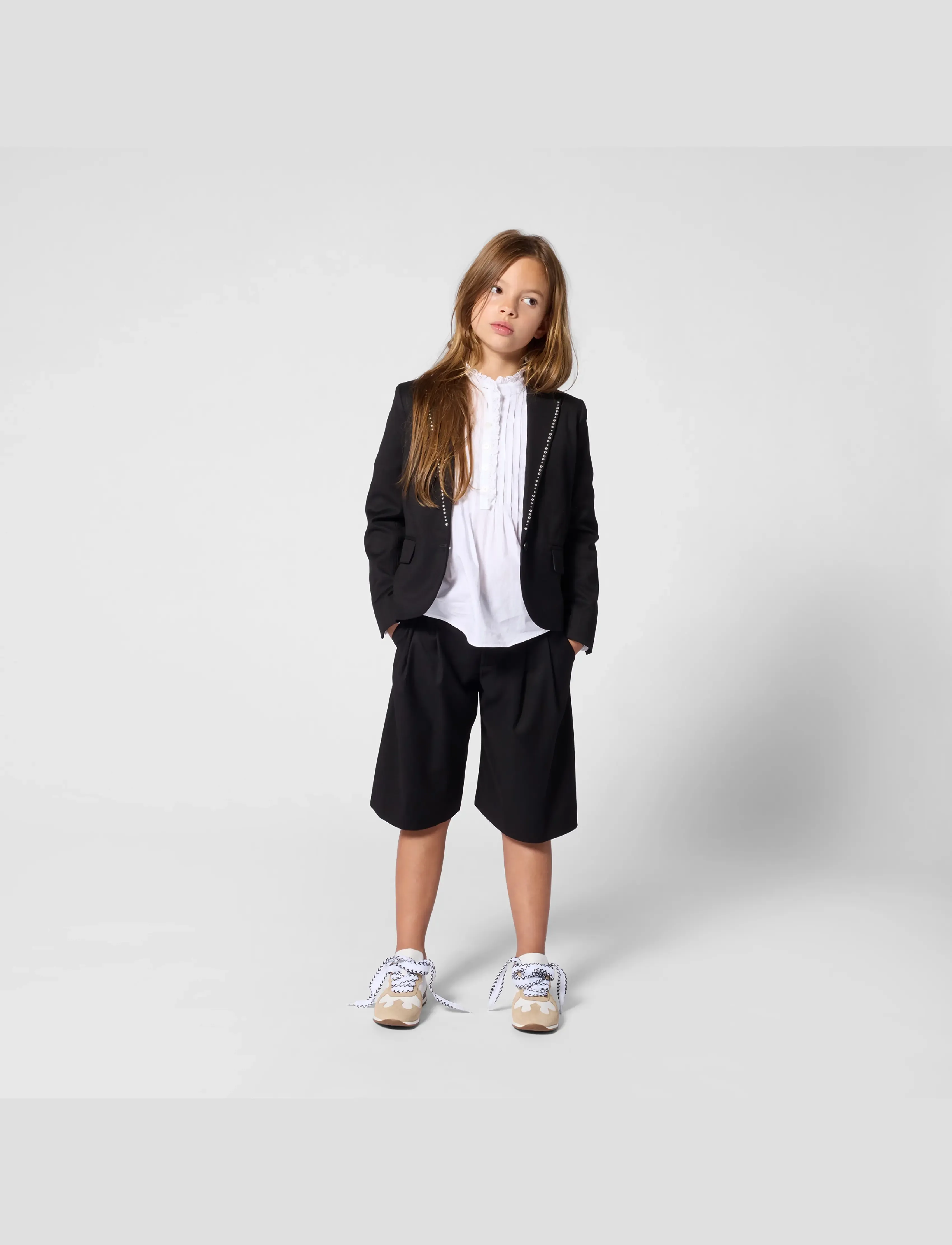 Zadig & Voltaire Kids - BERMUDA SHORTS - black - 4