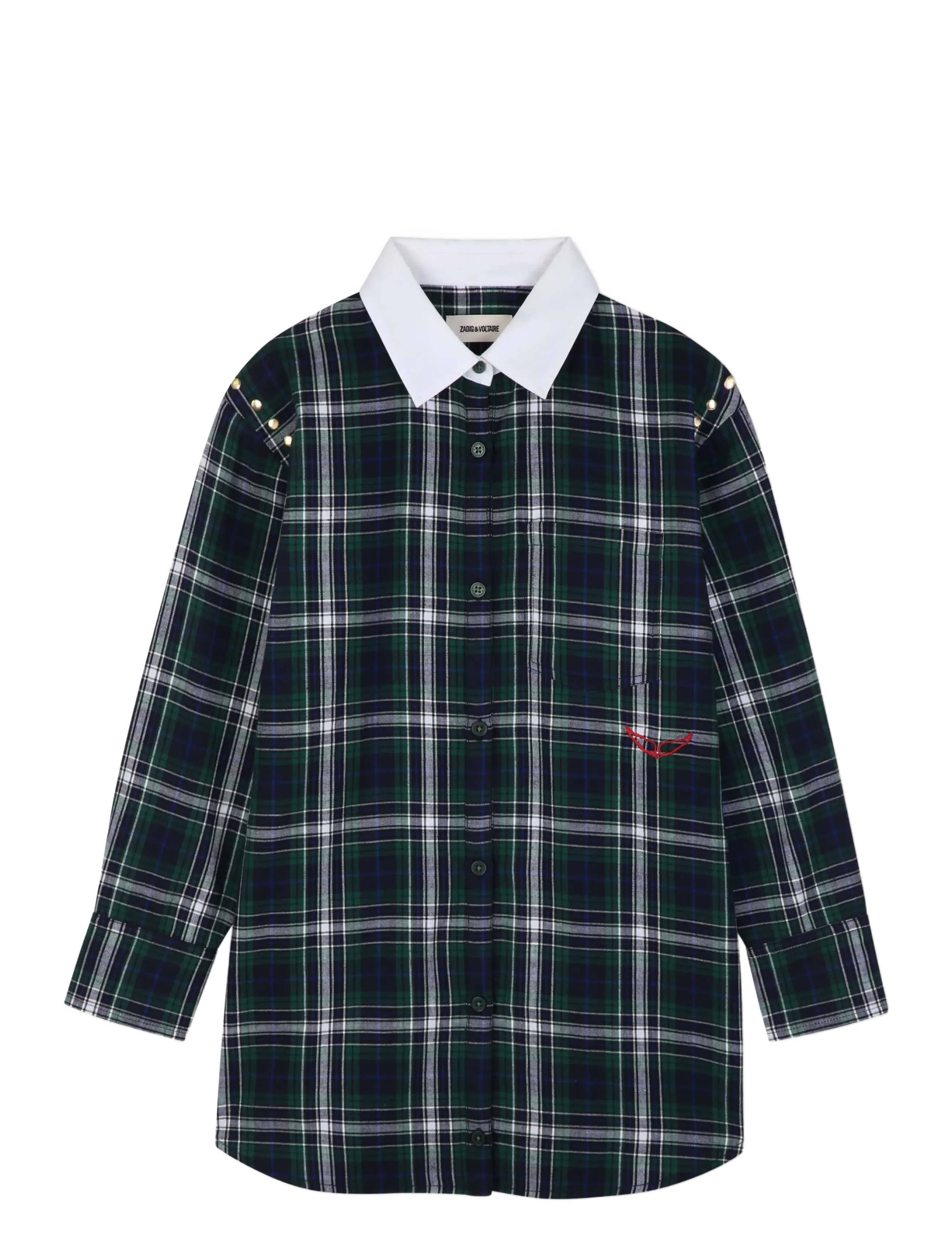 Zadig & Voltaire Kids DRESS - ZADIG&VOLTAIRE - RAIN FOREST / green