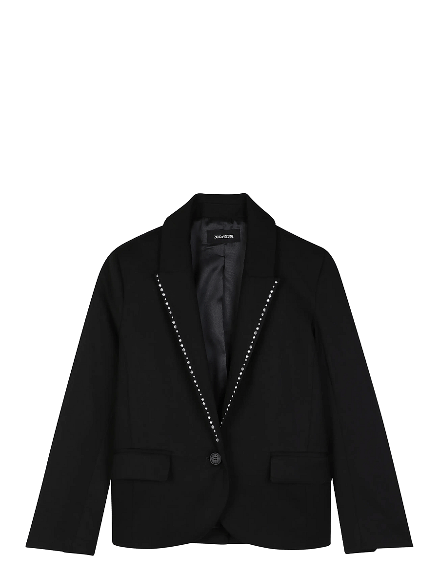 Zadig & Voltaire Kids - SUIT JACKET - pintsakud - black - 1